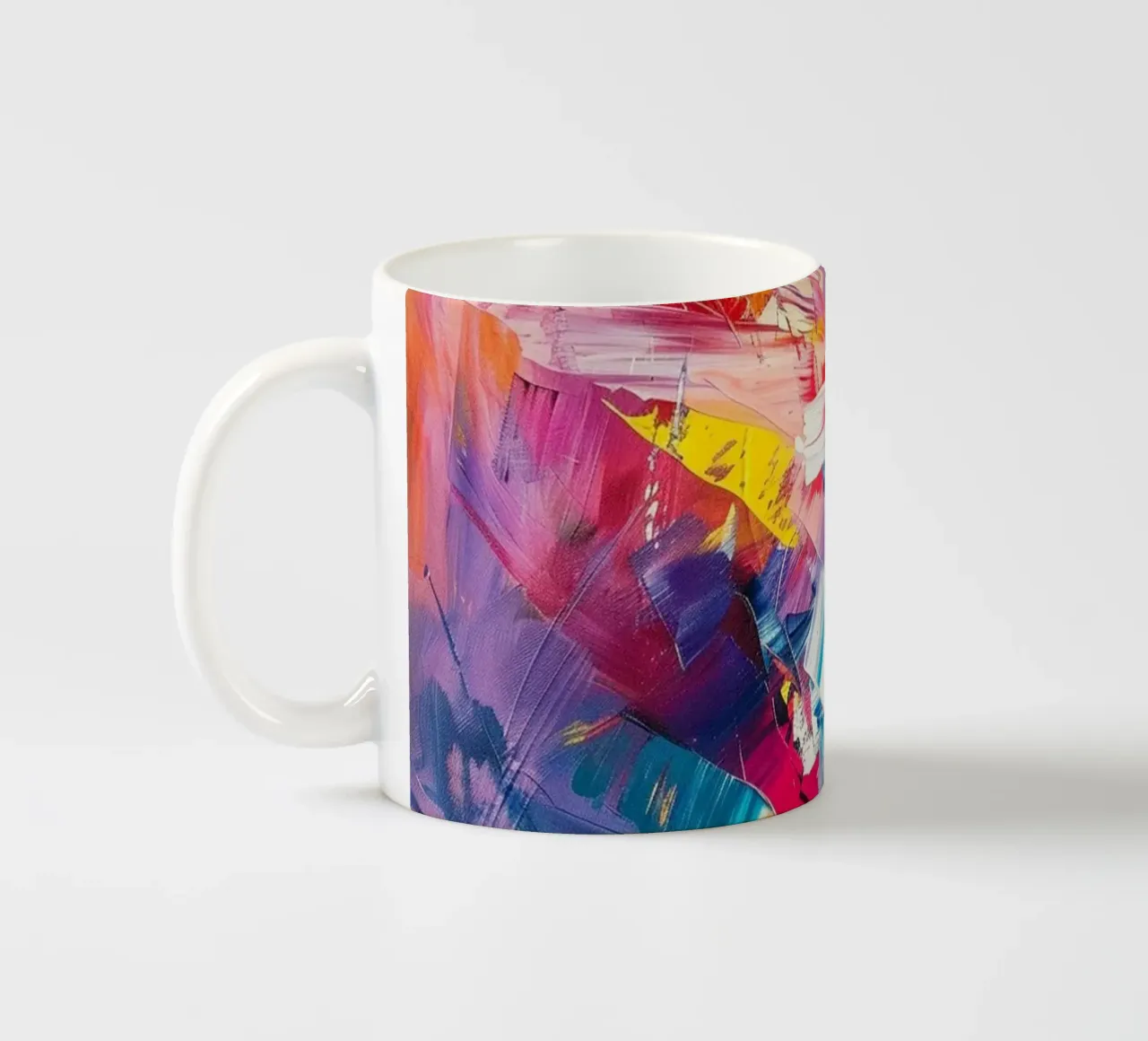 Whispers of Color tazza in ceramica da Mosaic Dialogue