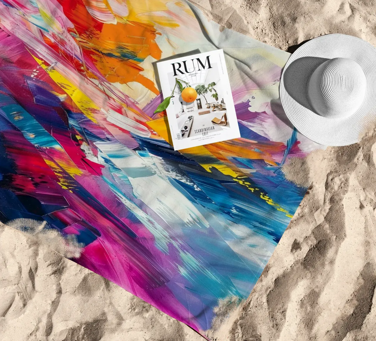 Whispers of Color telo mare da Mosaic Dialogue