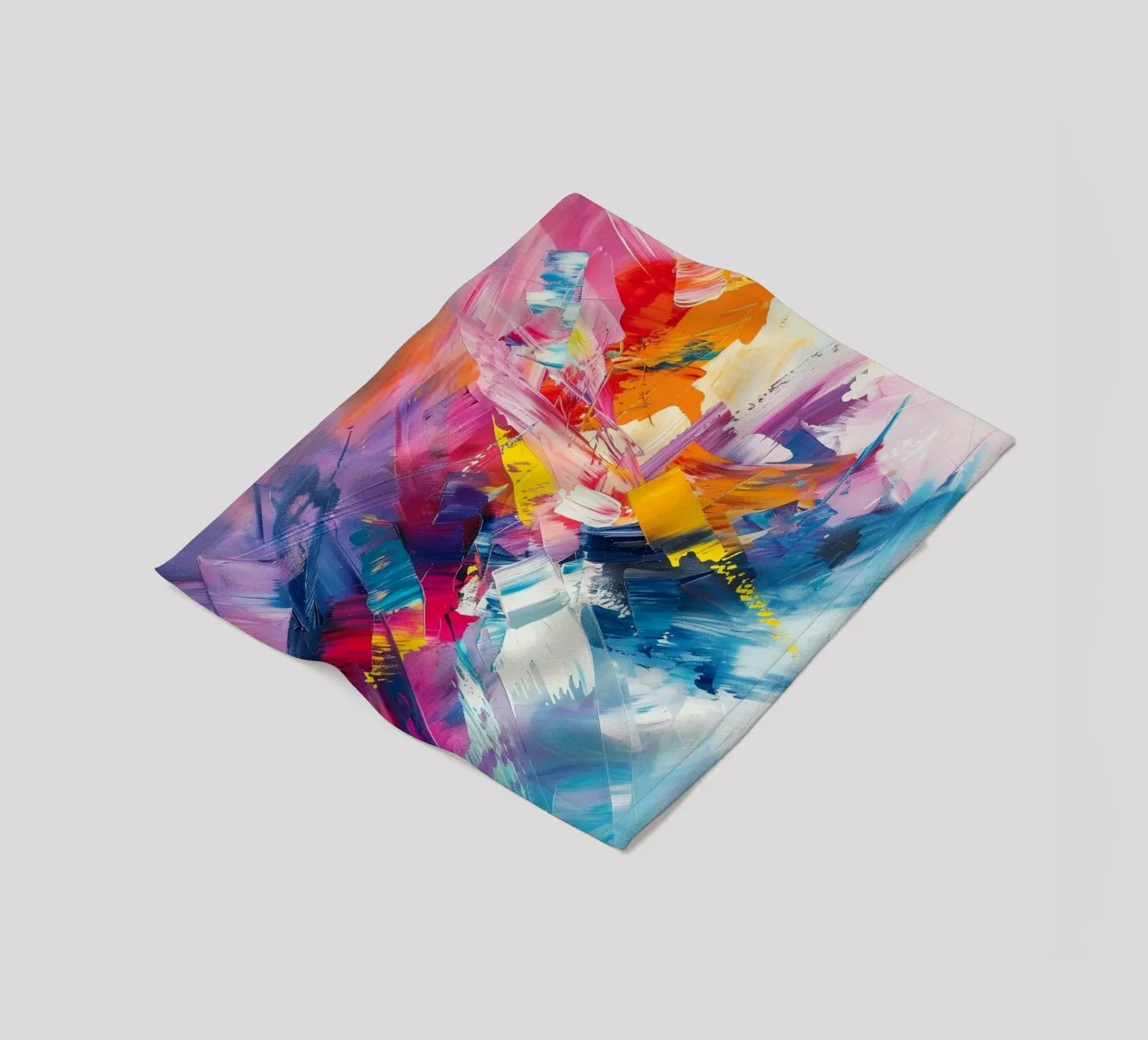 Whispers of Color coperta in pile da Mosaic Dialogue