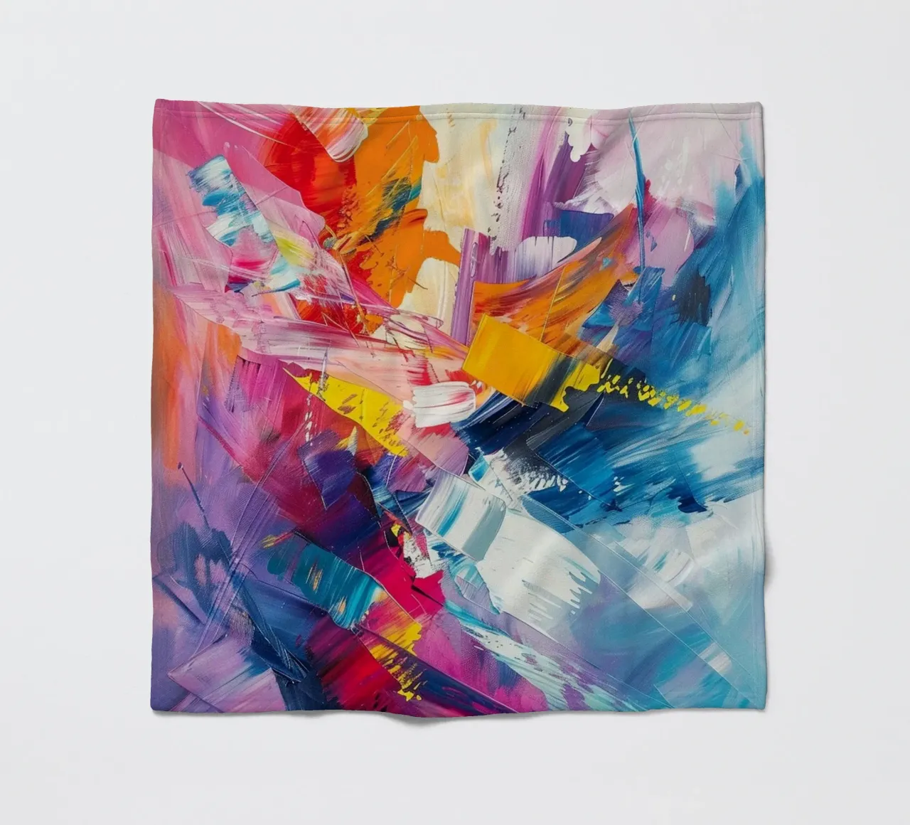 Whispers of Color coperta in pile da Mosaic Dialogue