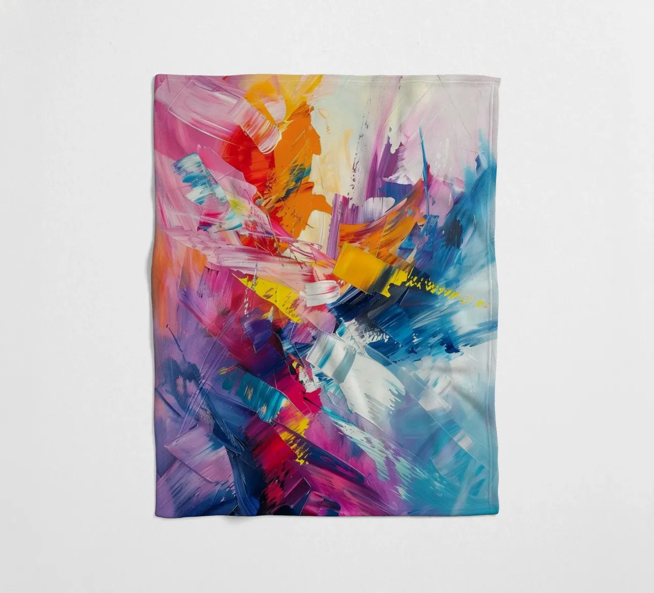 Whispers of Color coperta in pile da Mosaic Dialogue