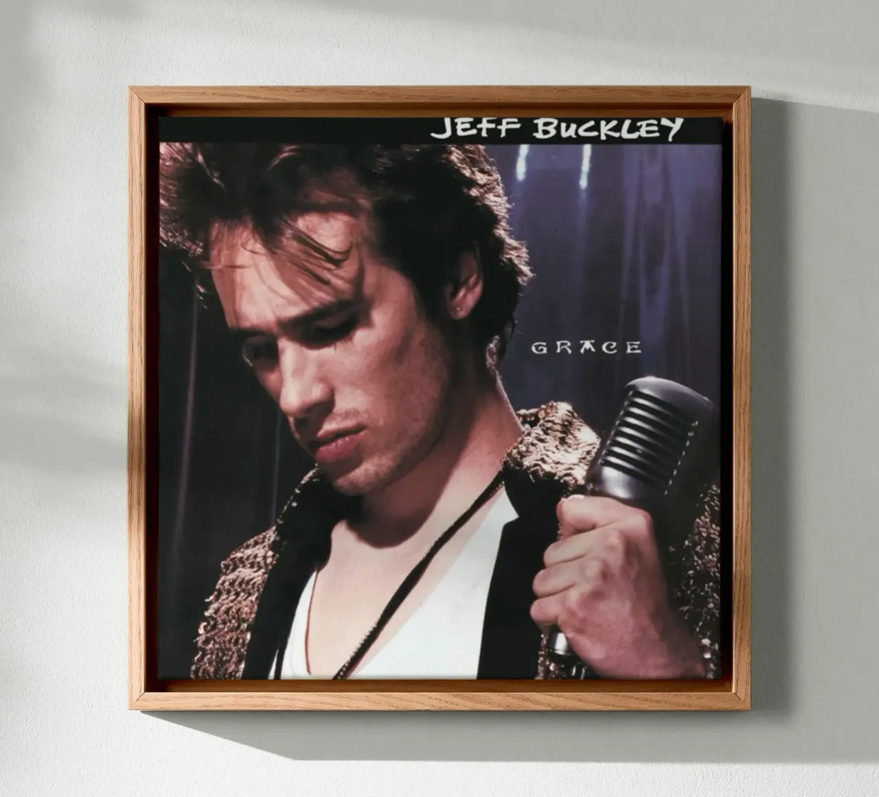 Jeff Buckley tela con Cornice a cassetta da udahandereez