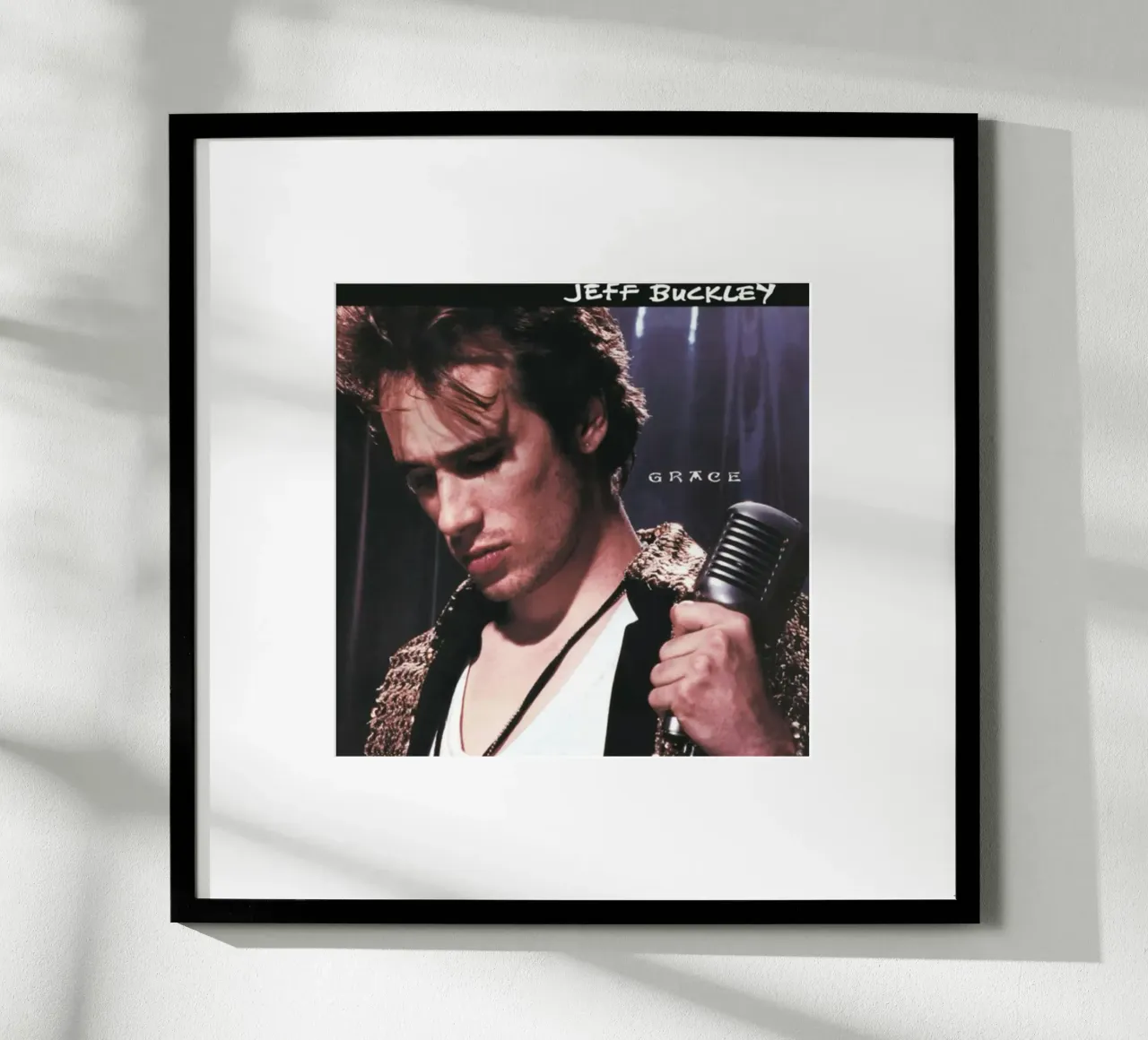Jeff Buckley poster con telaio in plastica da udahandereez