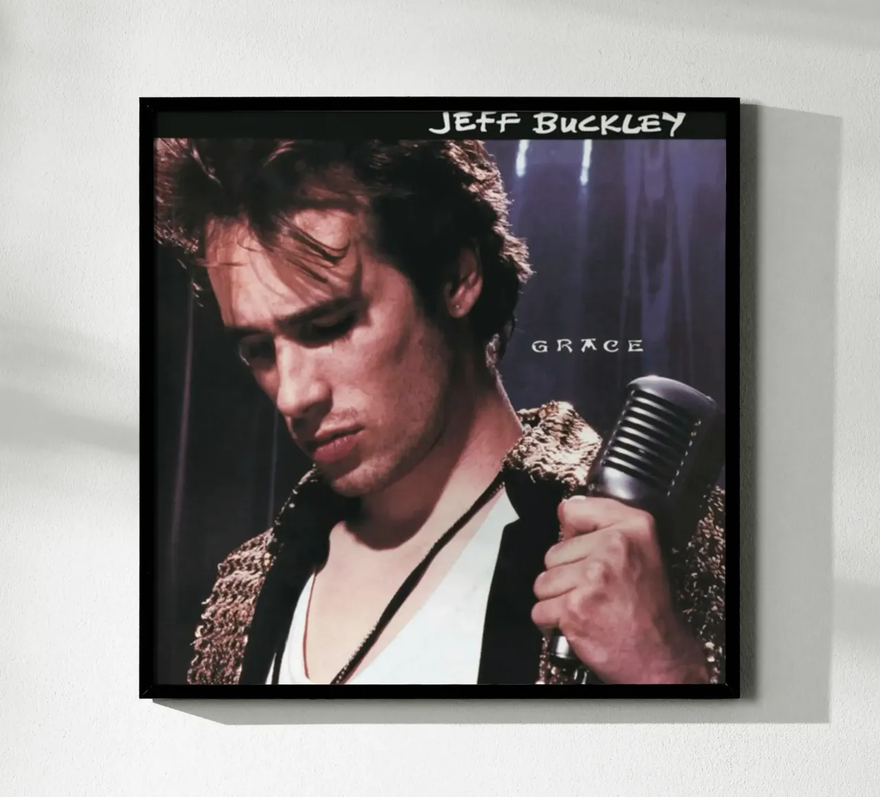 Jeff Buckley poster con telaio in plastica da udahandereez