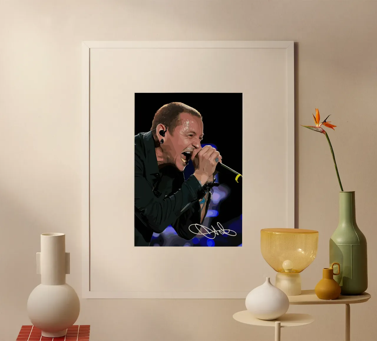 Chester Bennington Urla poster da shiners