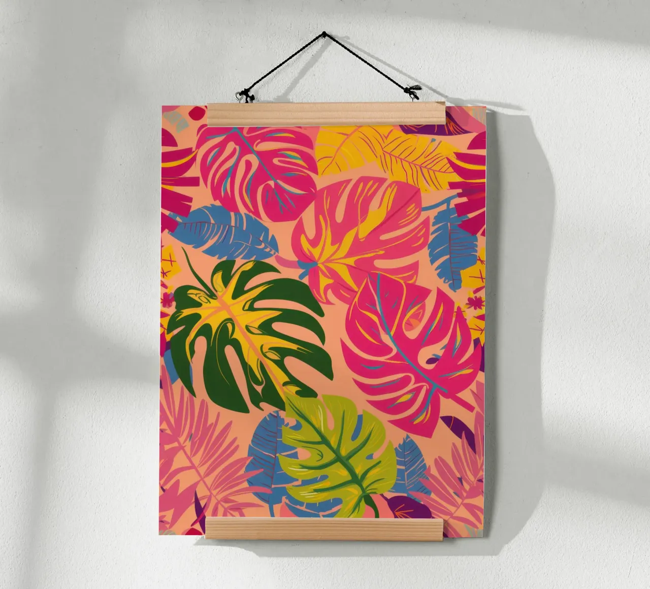 Sogno di giungla elettrica poster da Orchid Patina