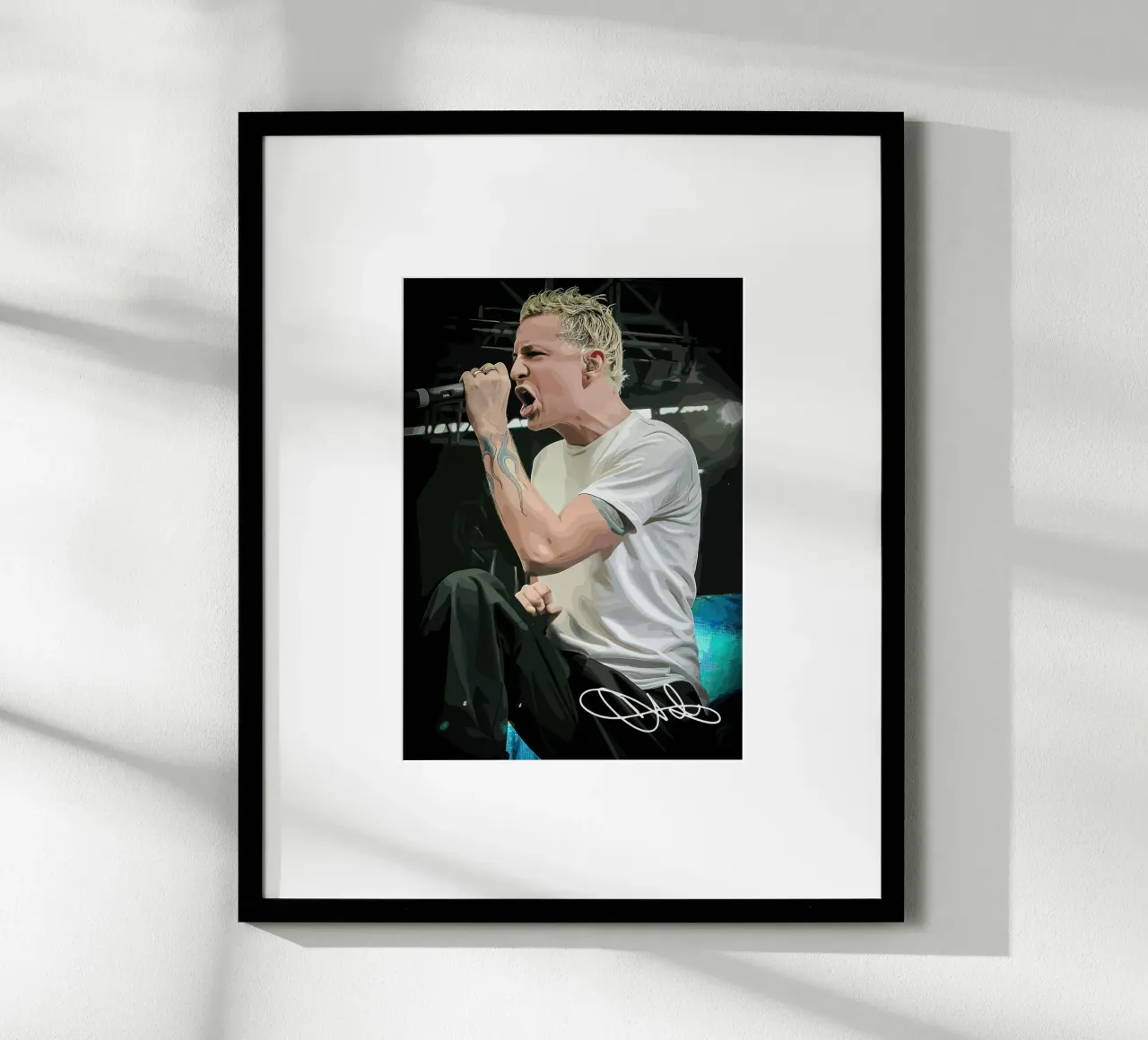 Chester Bennington poster da shiners