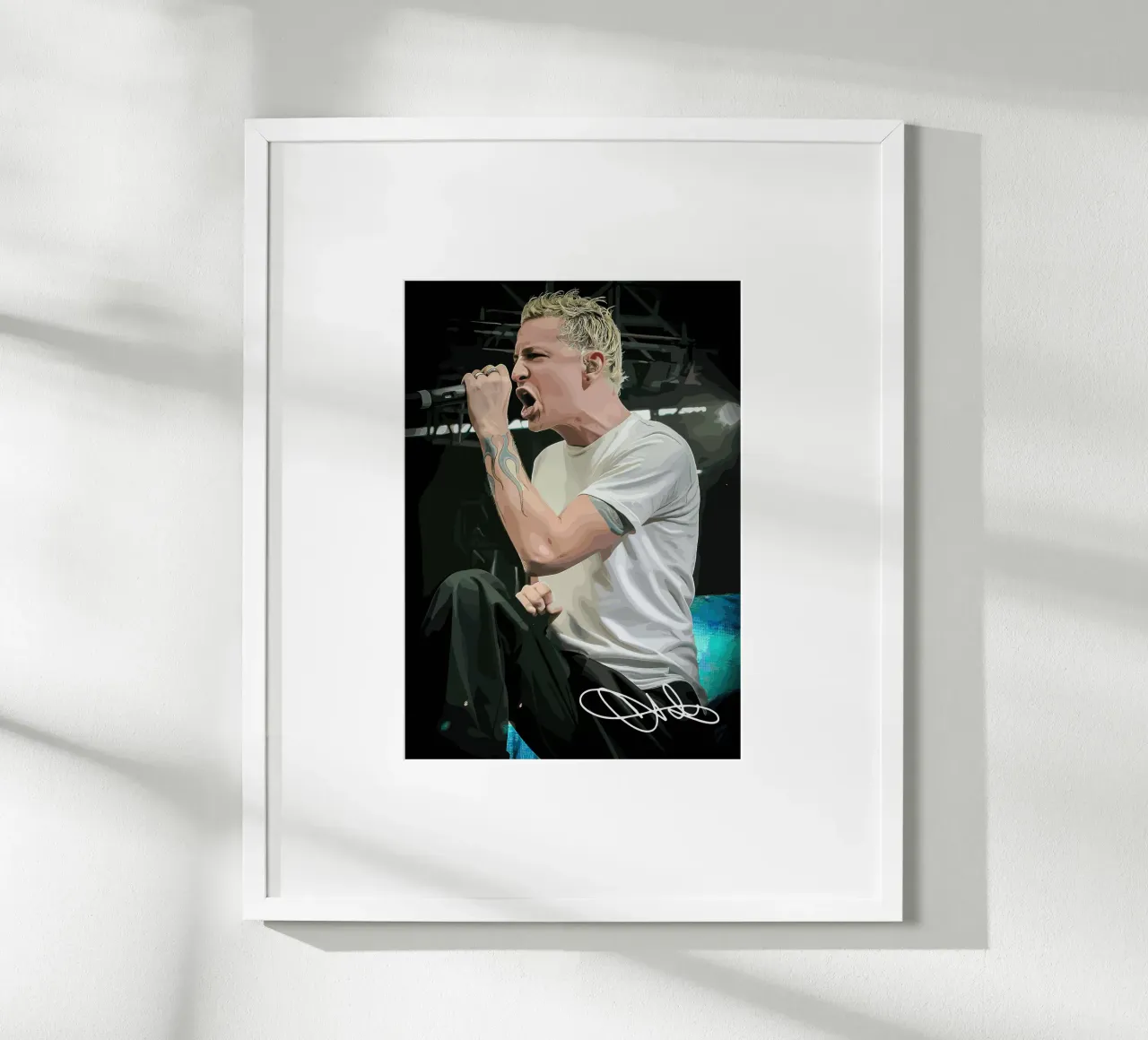 Chester Bennington poster da shiners