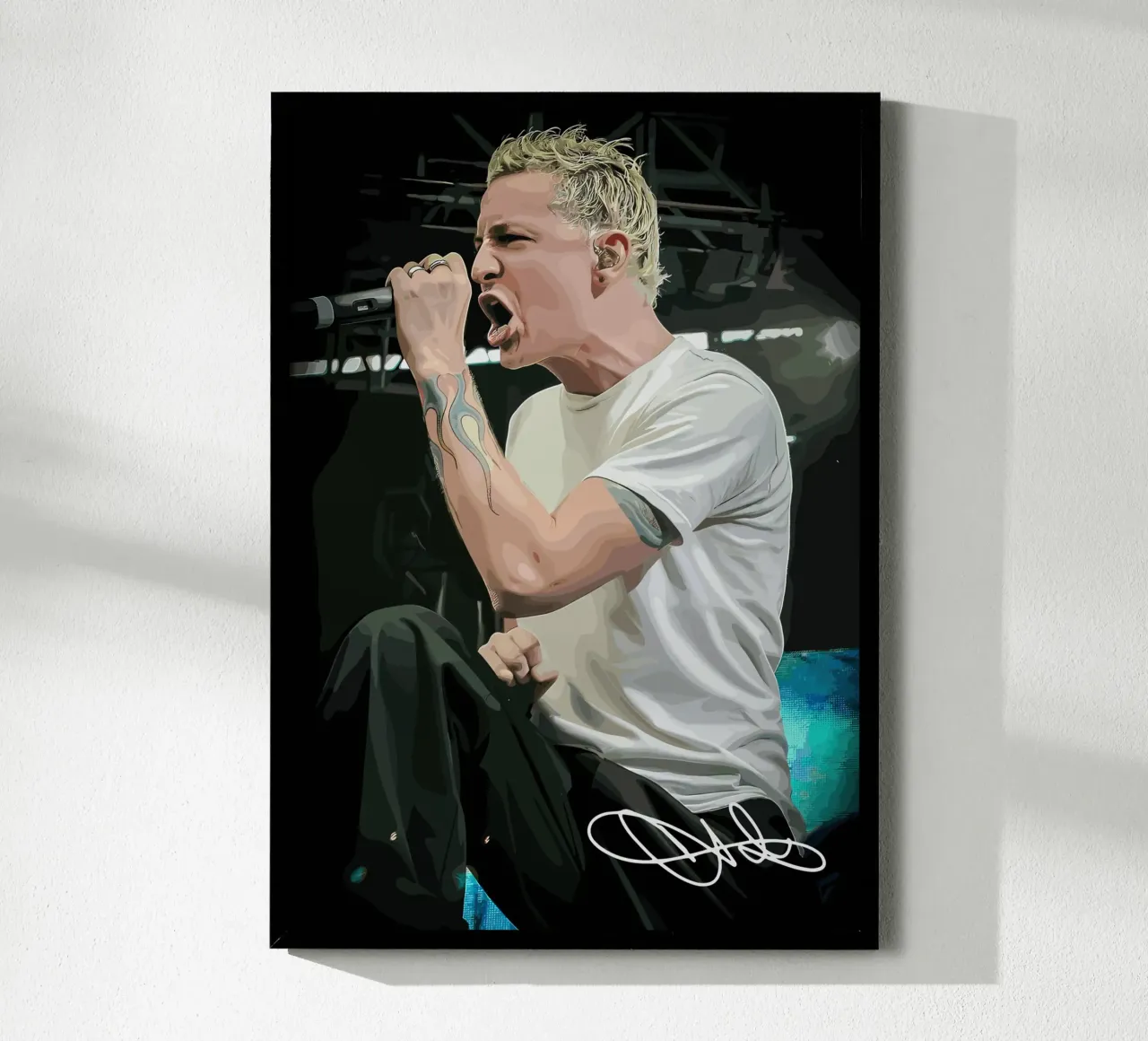 Chester Bennington poster da shiners