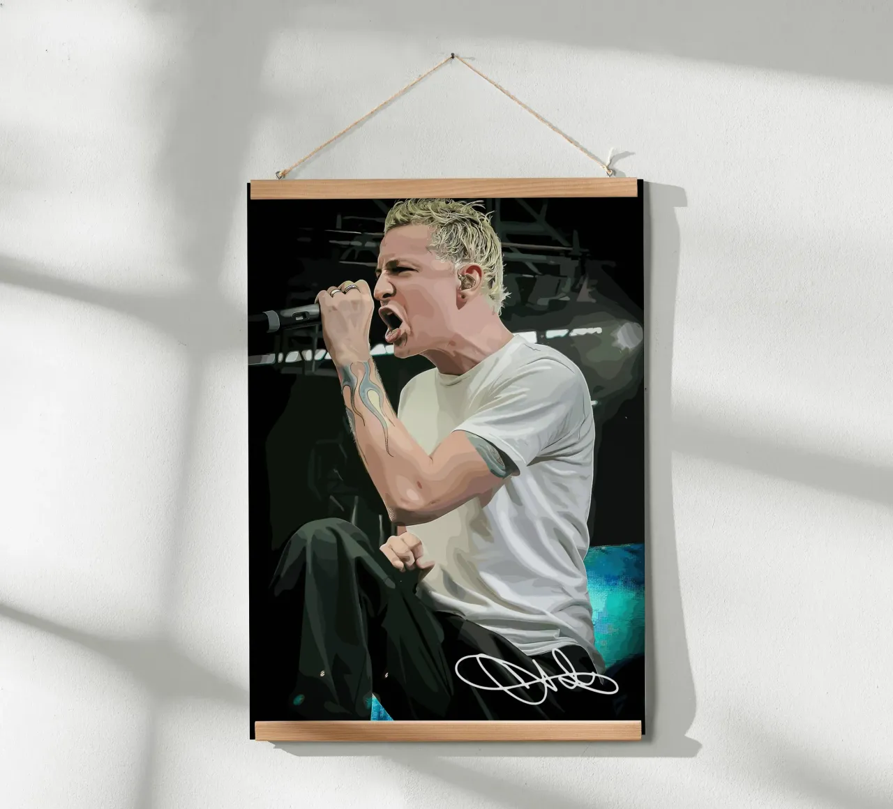 Chester Bennington poster da shiners