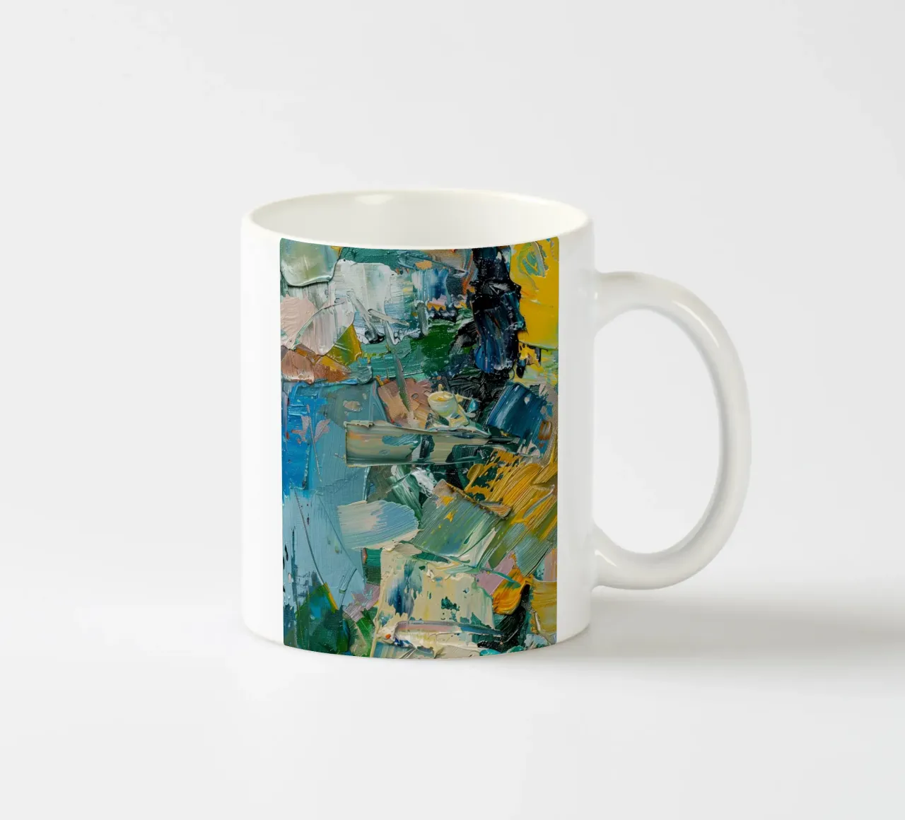 Fragments of Nature tazza in ceramica da Mosaic Dialogue