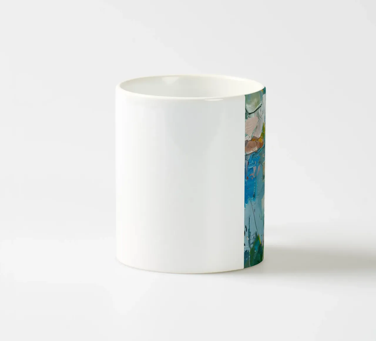 Fragments of Nature tazza in ceramica da Mosaic Dialogue