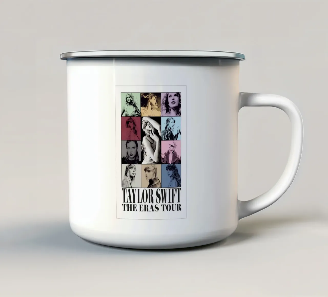 Canzone del tour di Taylor Swift The Eras tazza in smalto da ramdakjagualma