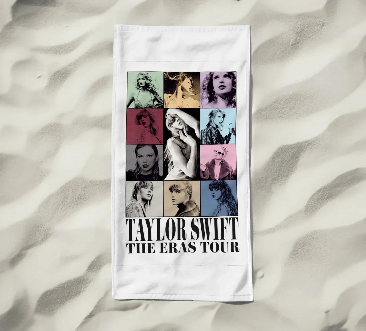 Canzone del tour di Taylor Swift The Eras telo mare da ramdakjagualma