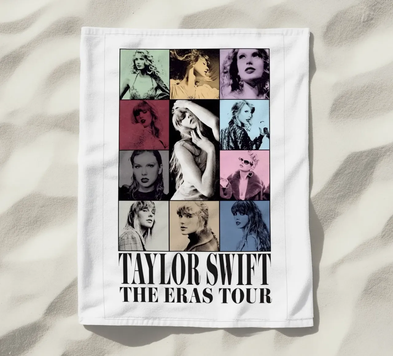 Canzone del tour di Taylor Swift The Eras telo mare da ramdakjagualma