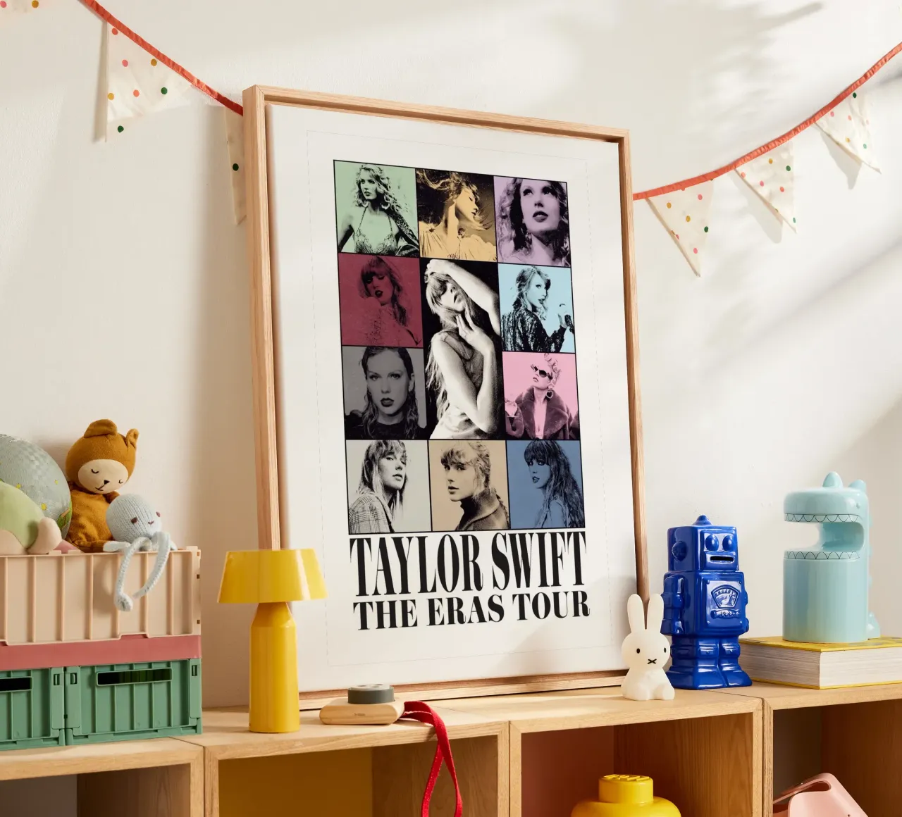 Taylor Swift The Eras Tour Song canvas met Baklijst van ramdakjagualma