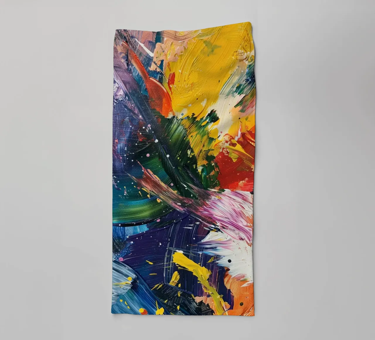 Cosmic Bloom asciugamano da bagno da Mosaic Dialogue