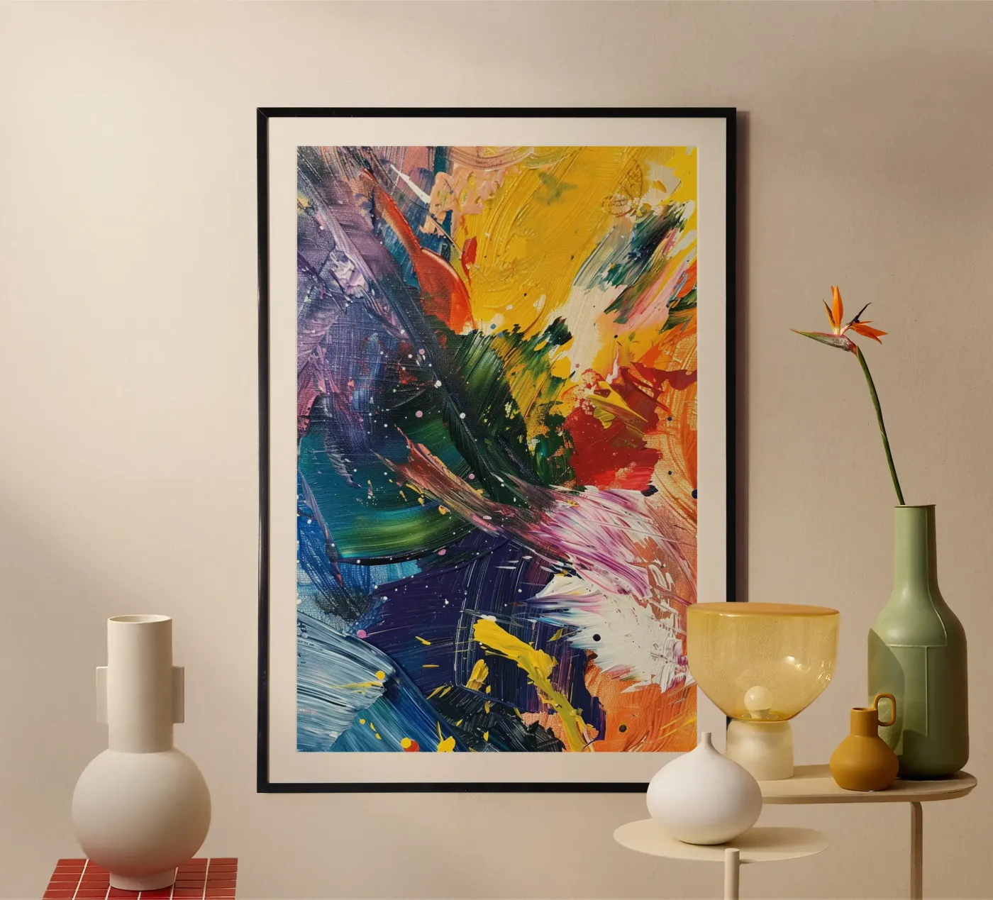 Cosmic Bloom poster da Colormenta