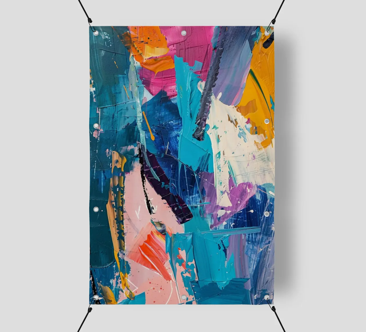Vivid Currents telo in pvc da Mosaic Dialogue