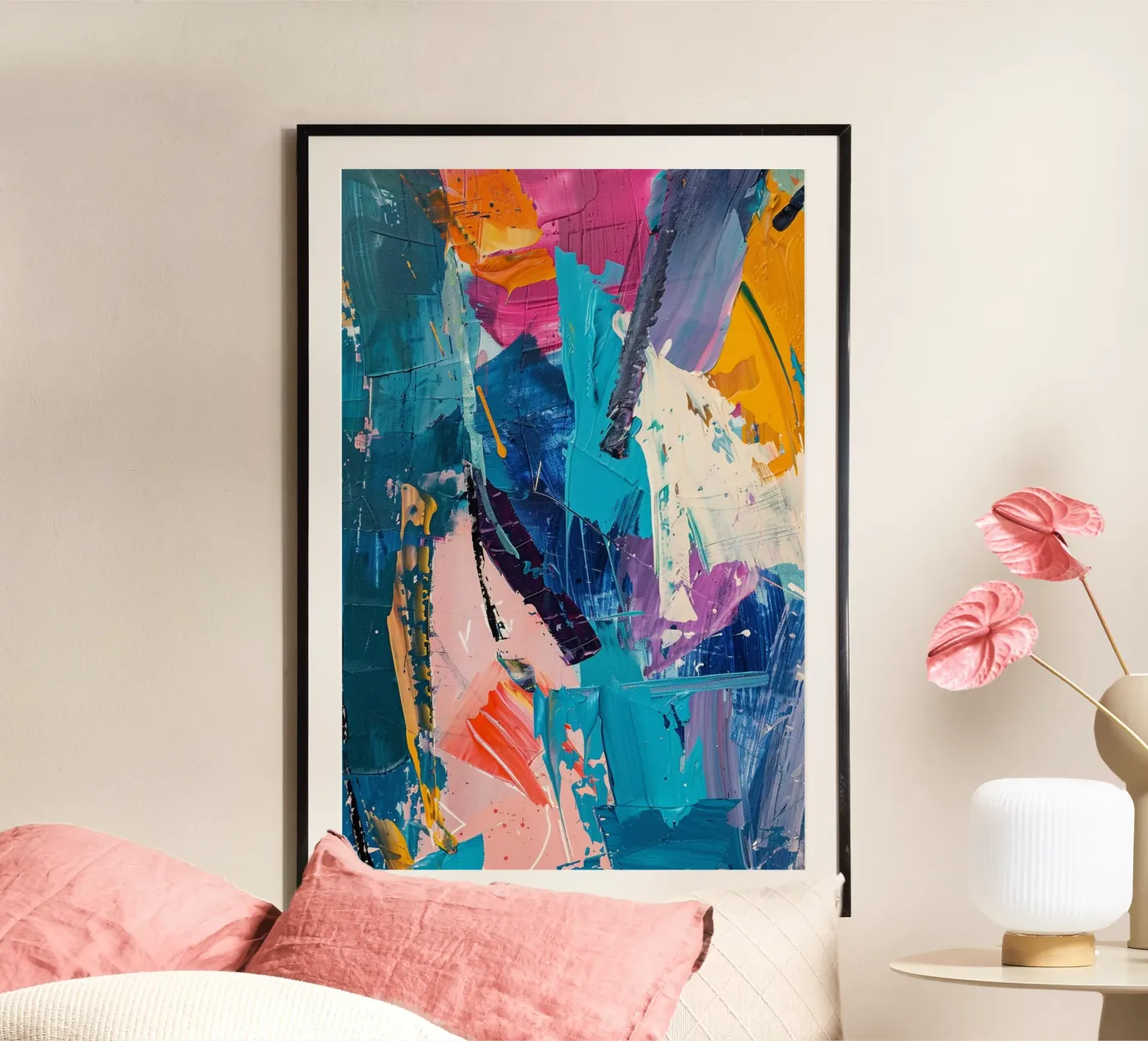 Vivid Currents poster da Colormenta