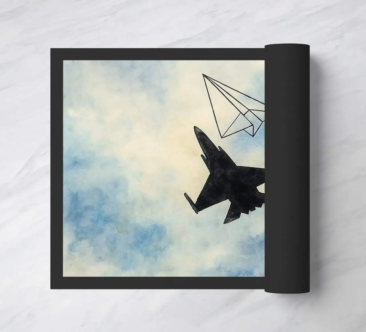 trust the process doormat by cepeducks