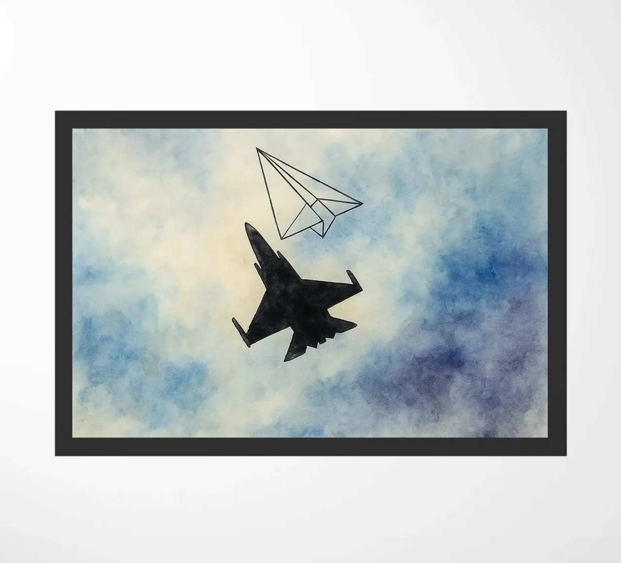 trust the process doormat by cepeducks