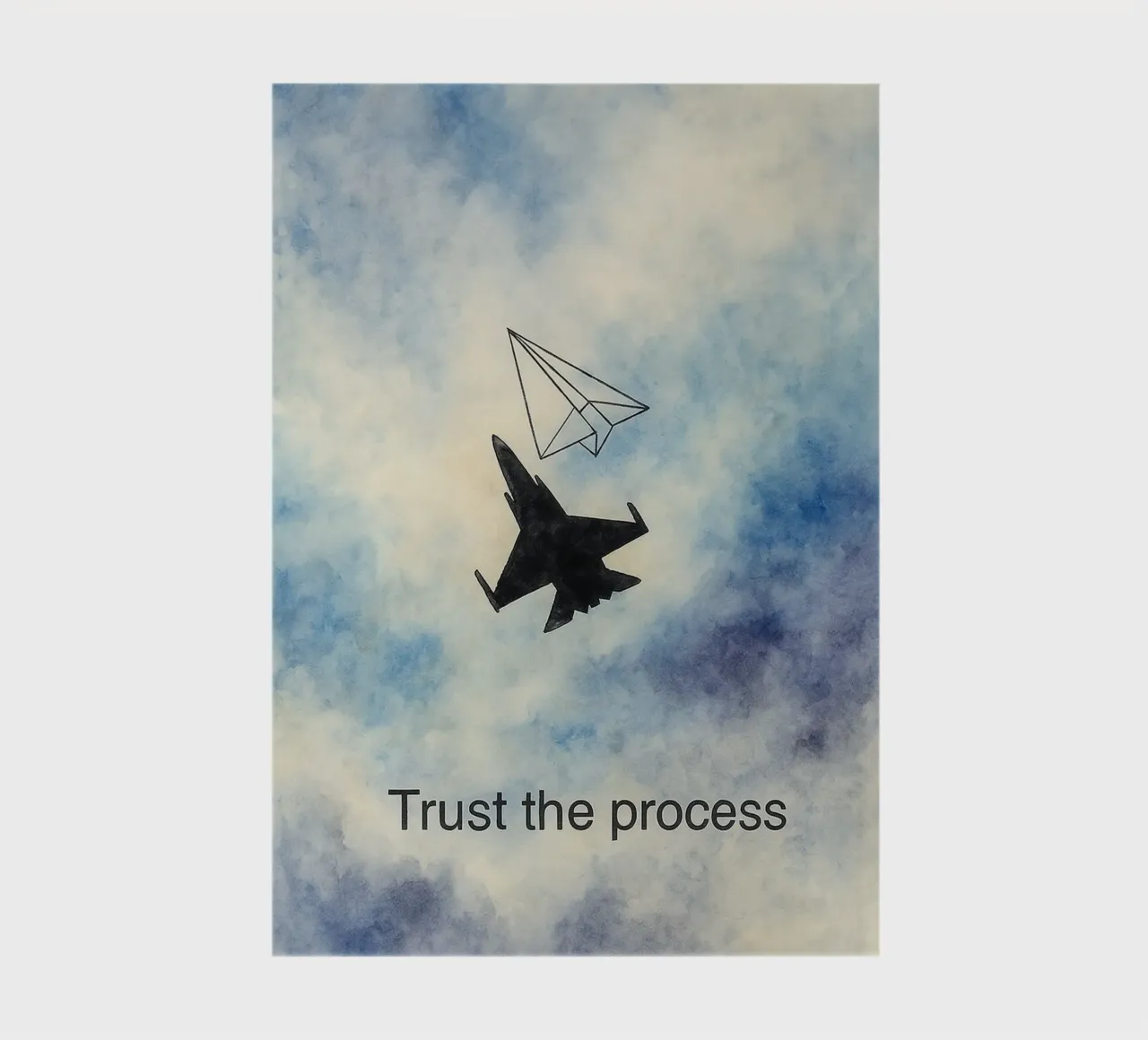 trust the process notebook by cepeducks