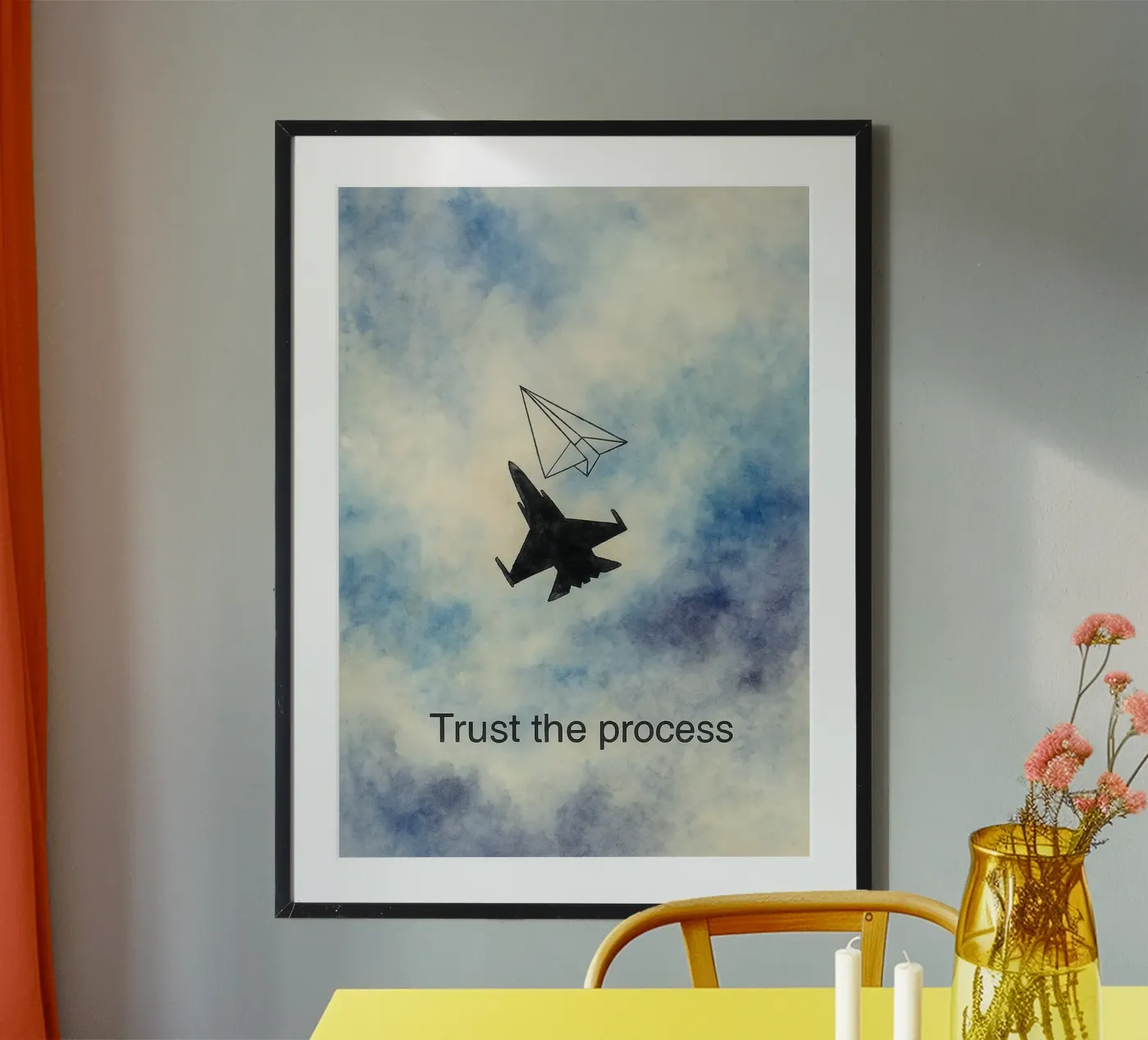 trust the process poster by cepeducks