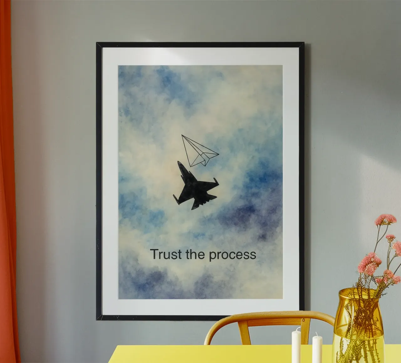 trust the process poster by cepeducks