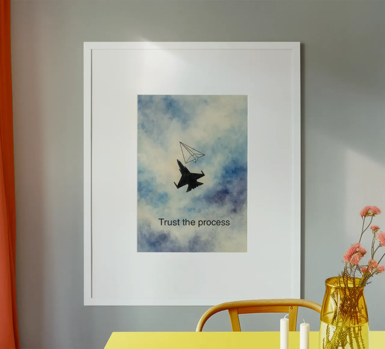 trust the process poster by cepeducks