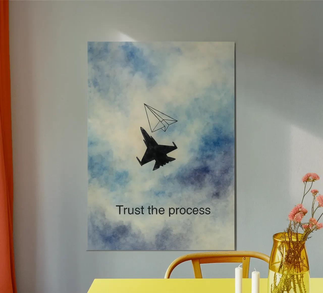 trust the process poster by cepeducks