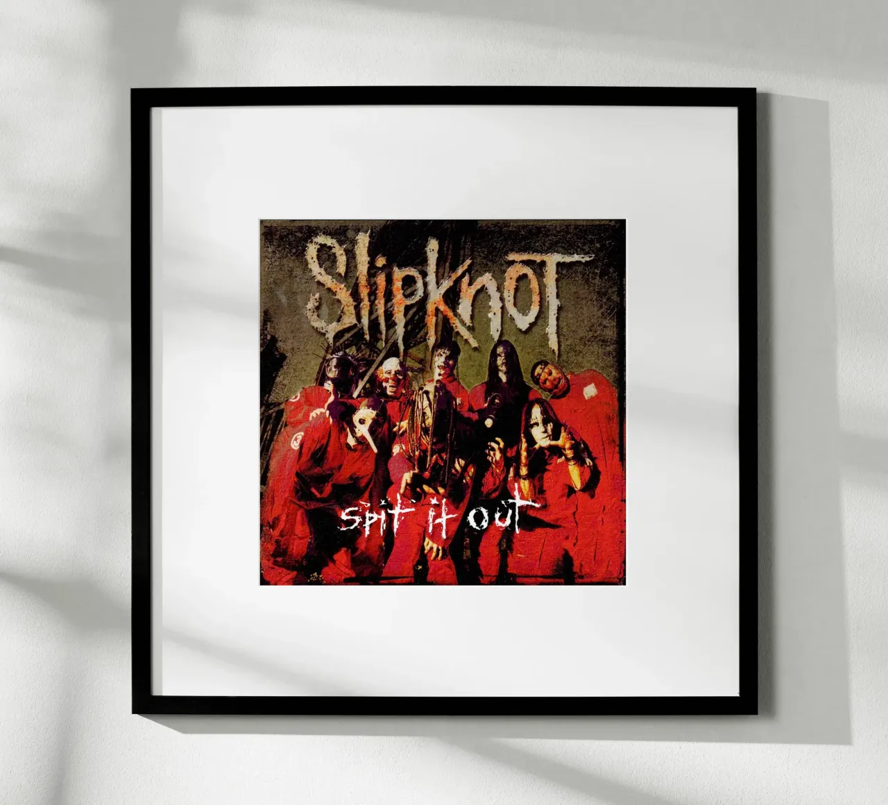 Spit it Out Cover Poster poster con telaio in legno da TEMONSEOL