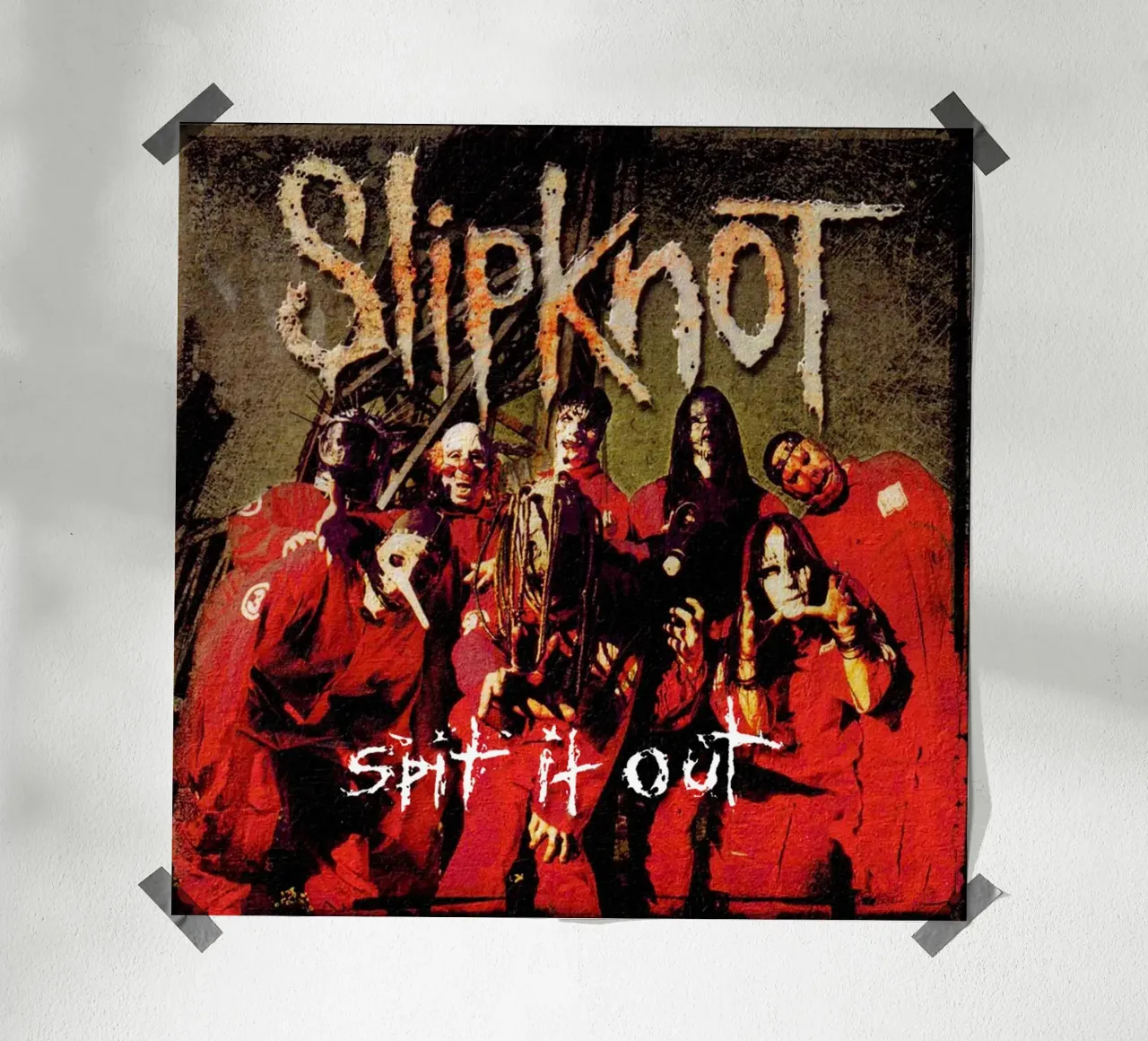 Spit it Out Cover Poster poster con telaio in legno da TEMONSEOL