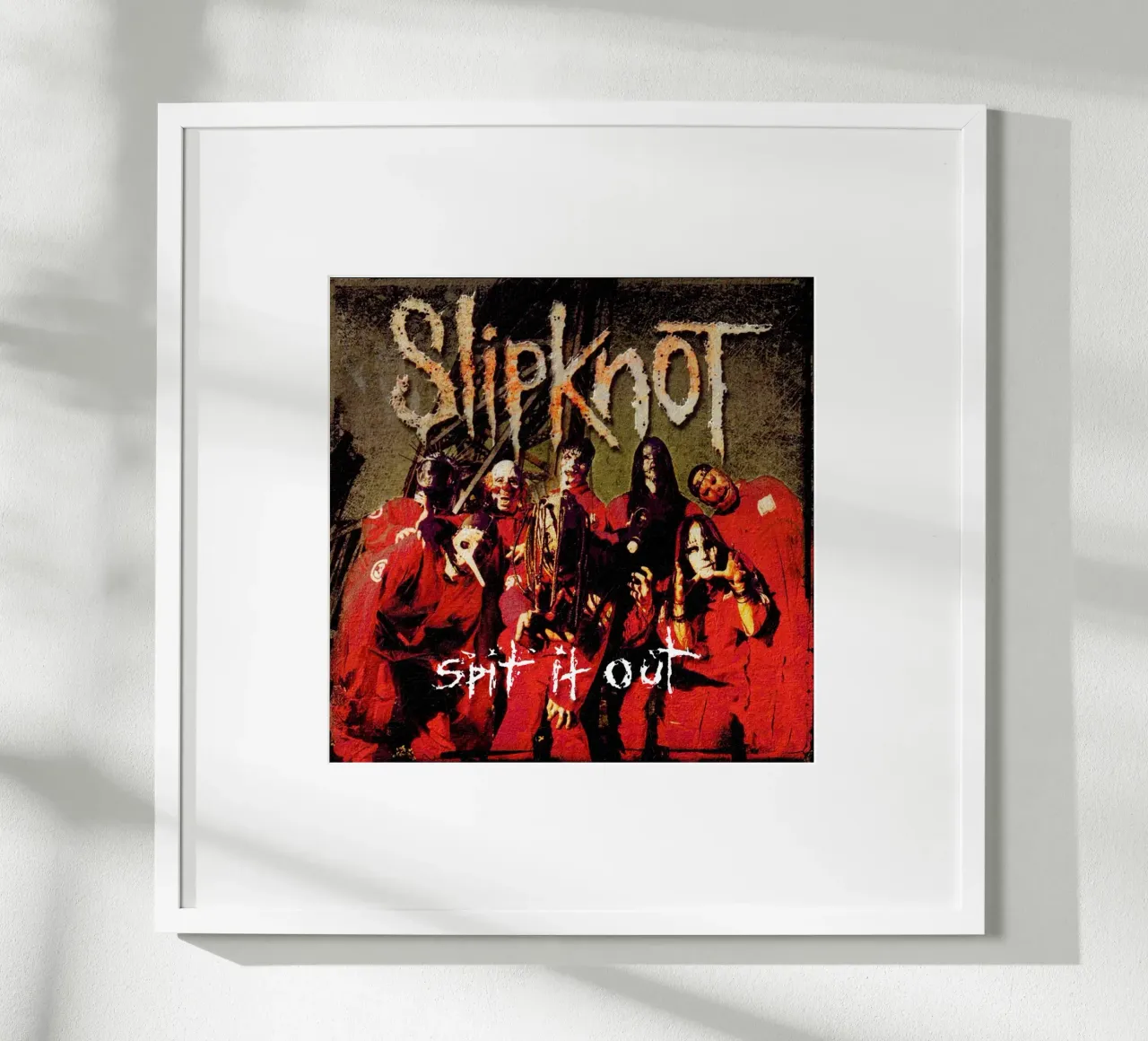 Spit it Out Cover Poster poster con telaio in legno da TEMONSEOL