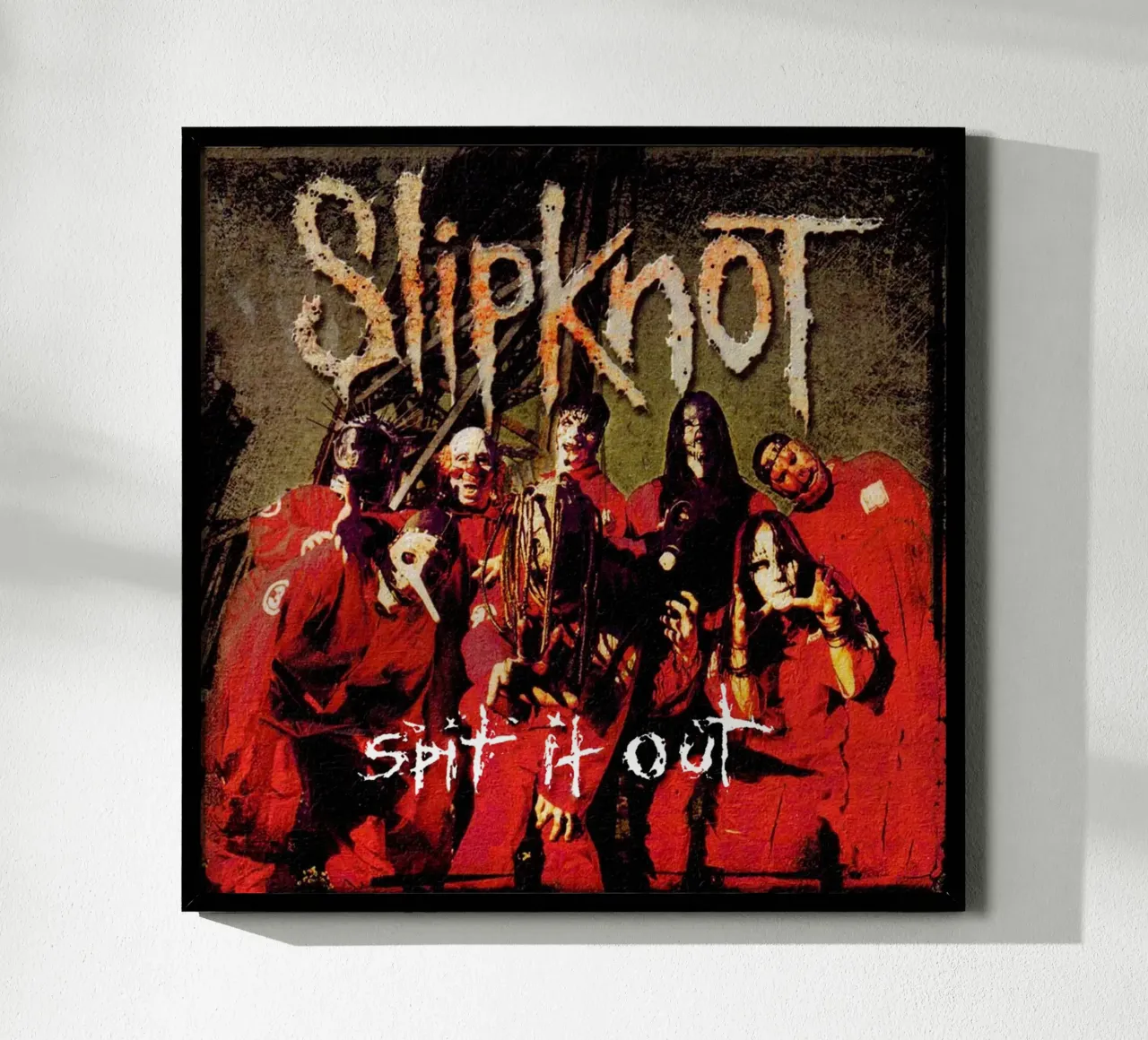 Spit it Out Cover Poster poster con telaio in legno da TEMONSEOL