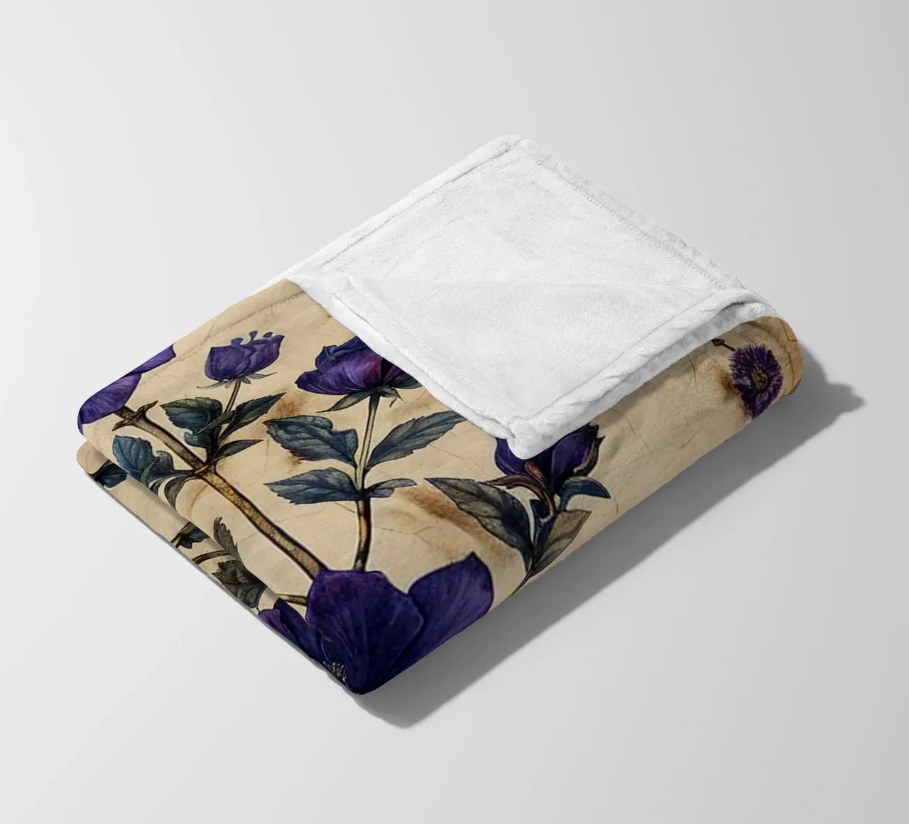 Medieval Bloom coperta in pile da michi