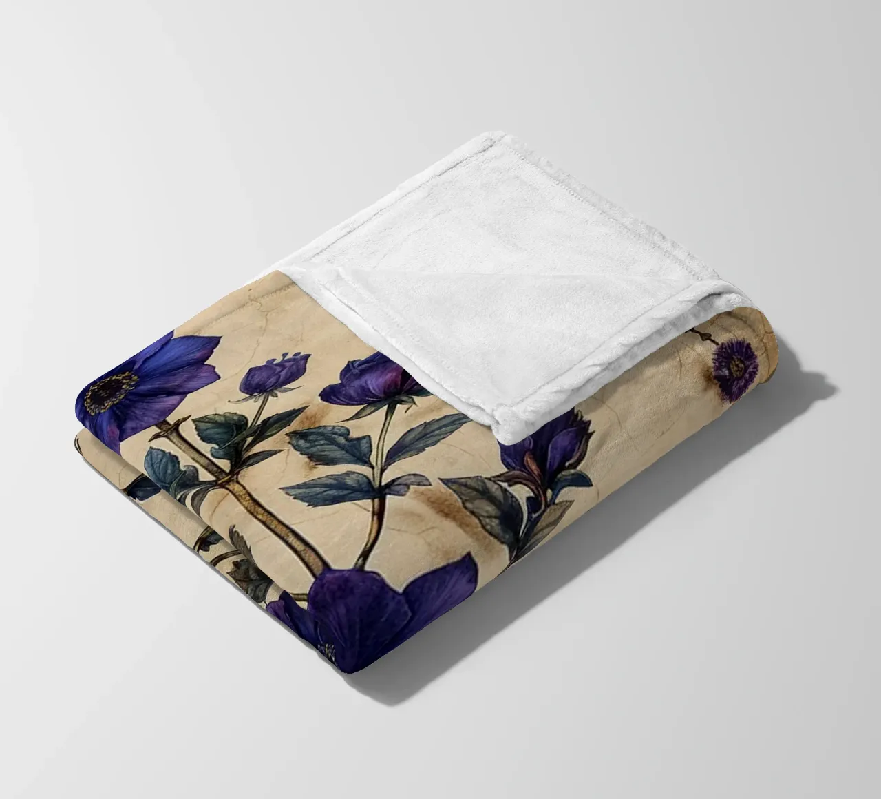 Medieval Bloom coperta in pile da michi