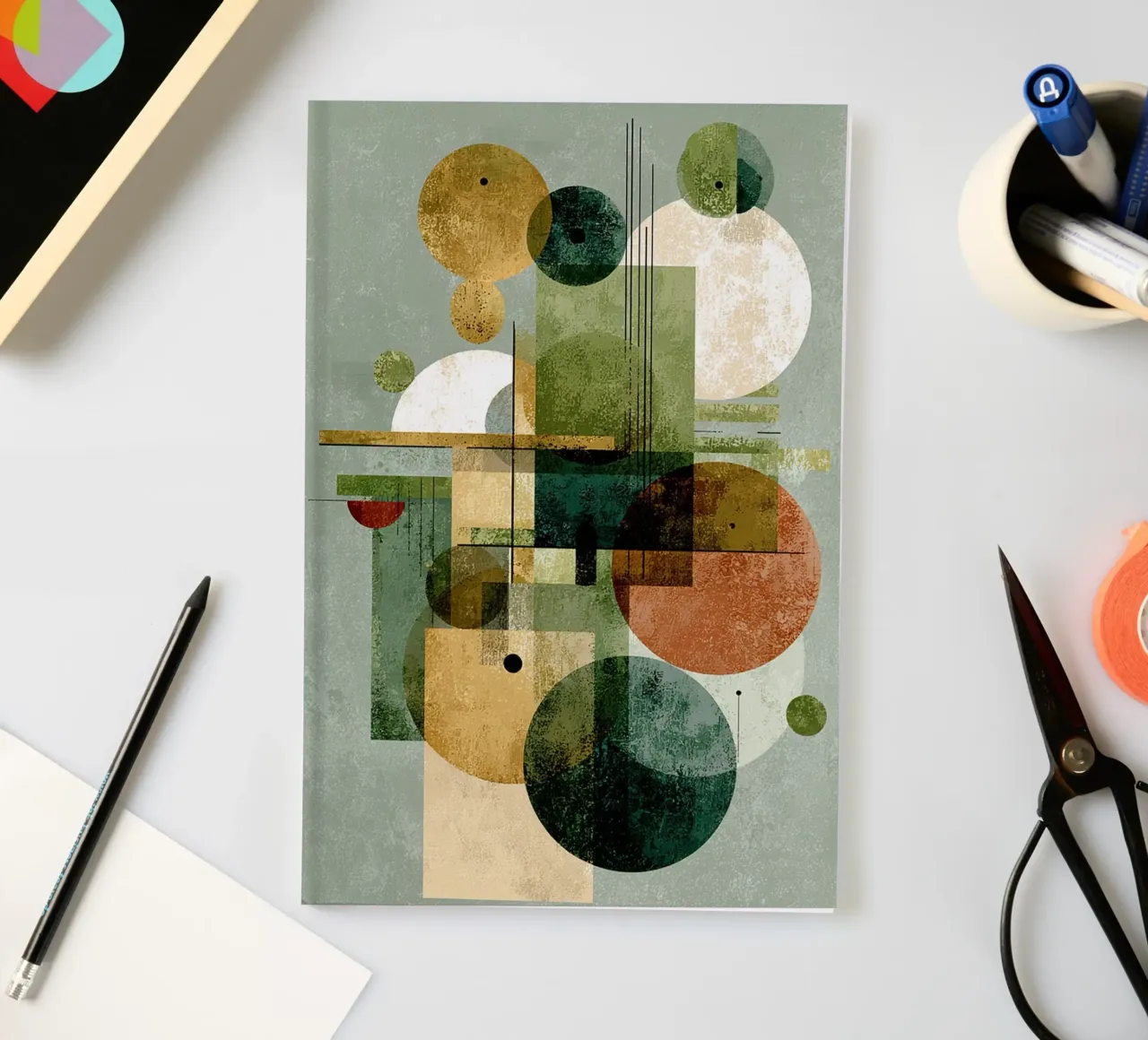 Matcha in Motion notebook by michi