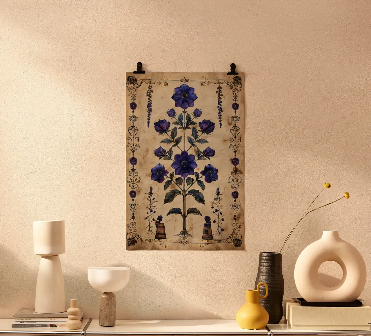 Medieval Bloom poster da michi