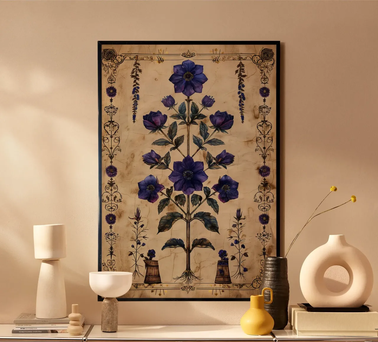 Medieval Bloom poster da michi