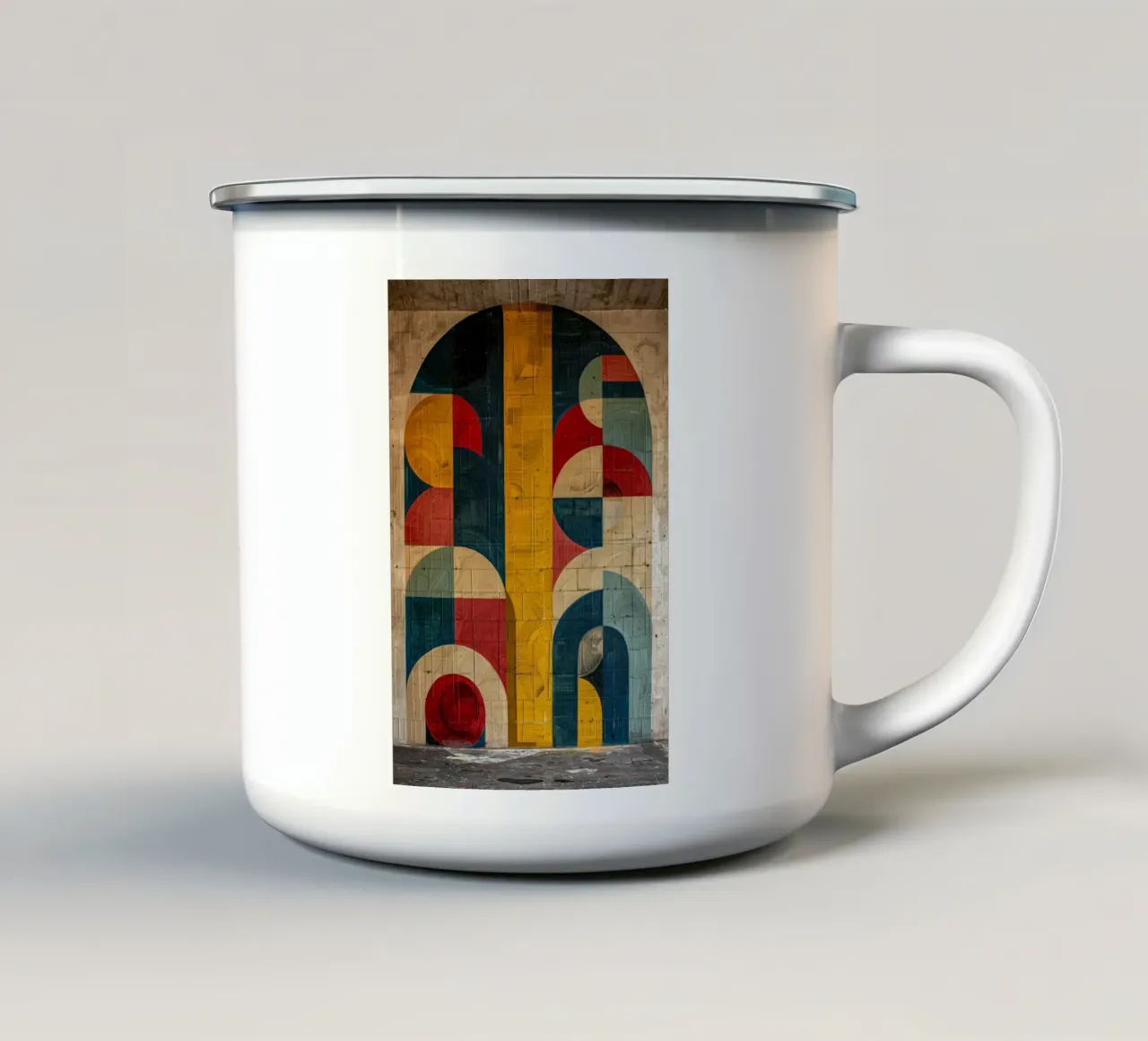 Symphony in Shapes tazza in smalto da michi