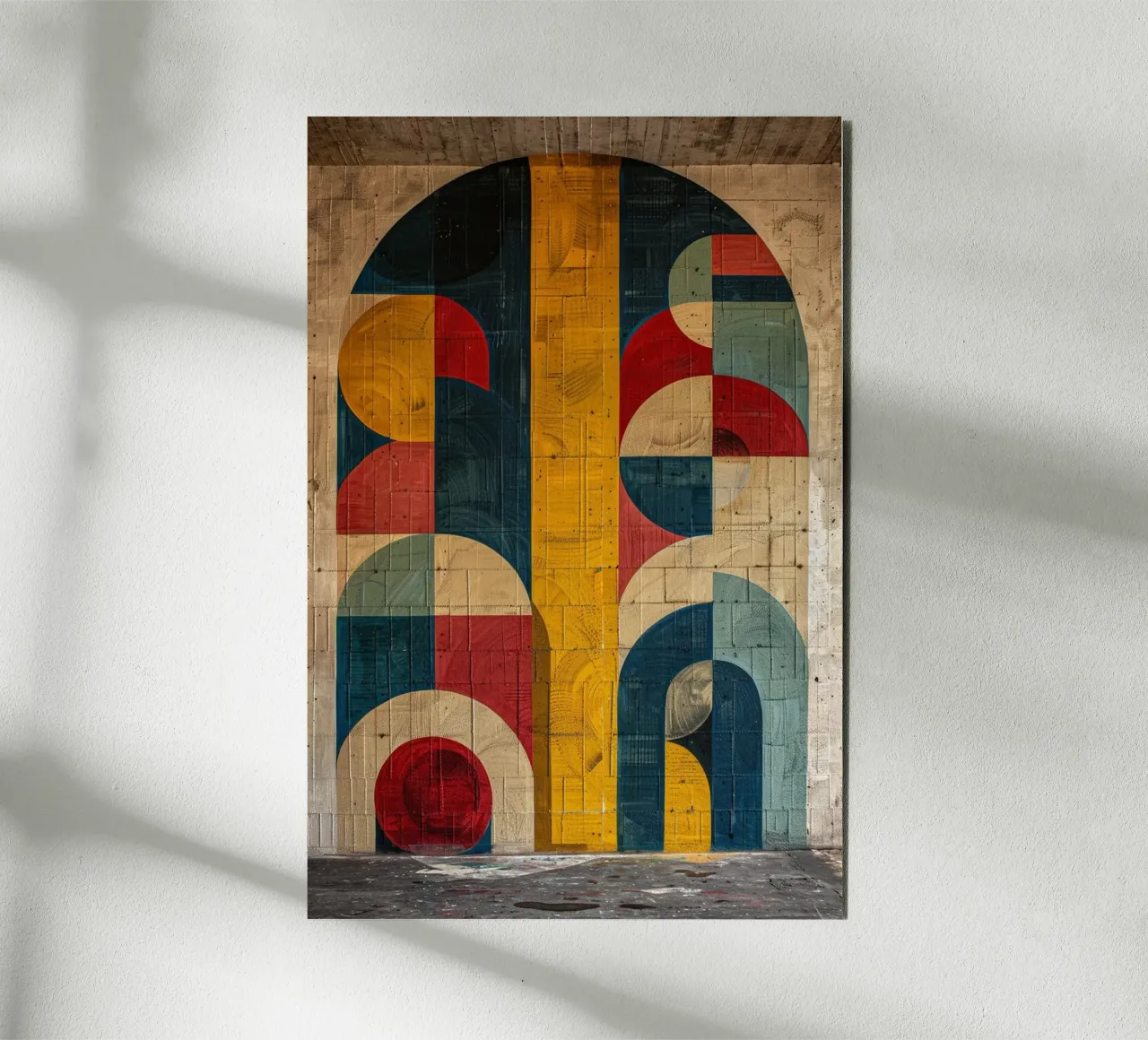 Symphony in Shapes alluminio dibond da michi