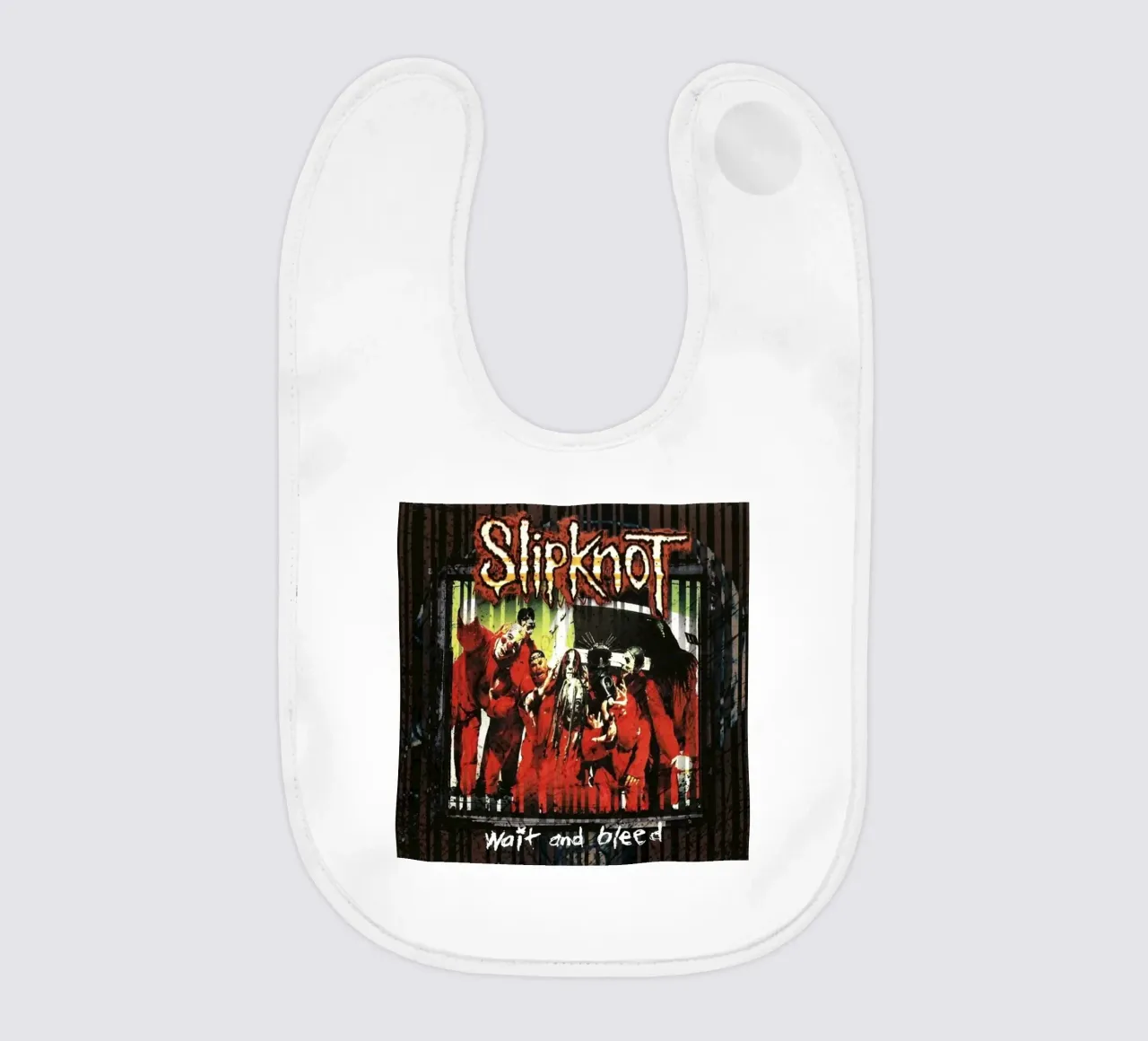 Wait And Bleed Classic Slipknot Poster bavaglino da TEMONSEOL