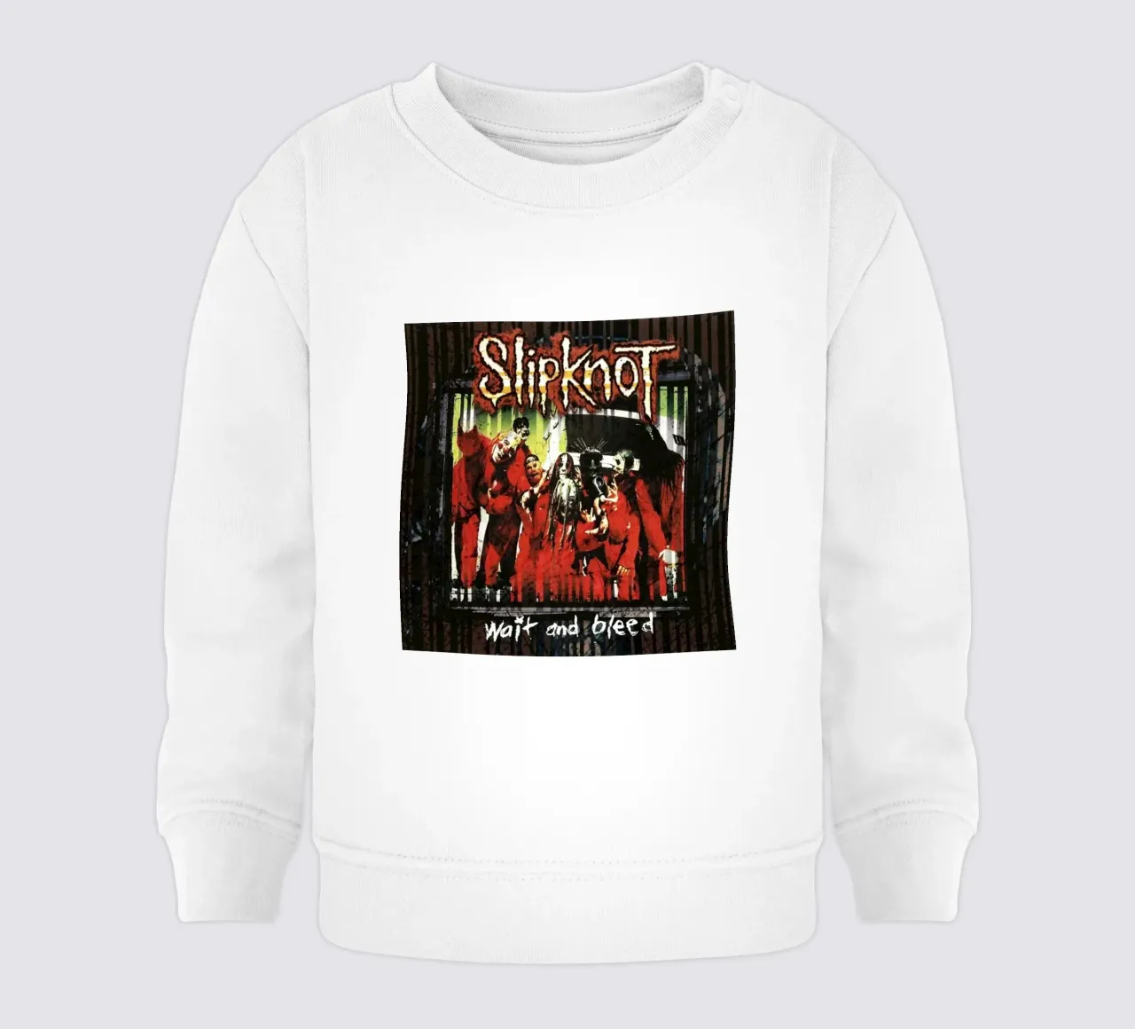 Wait And Bleed Classic Slipknot Poster felpa neonato da TEMONSEOL