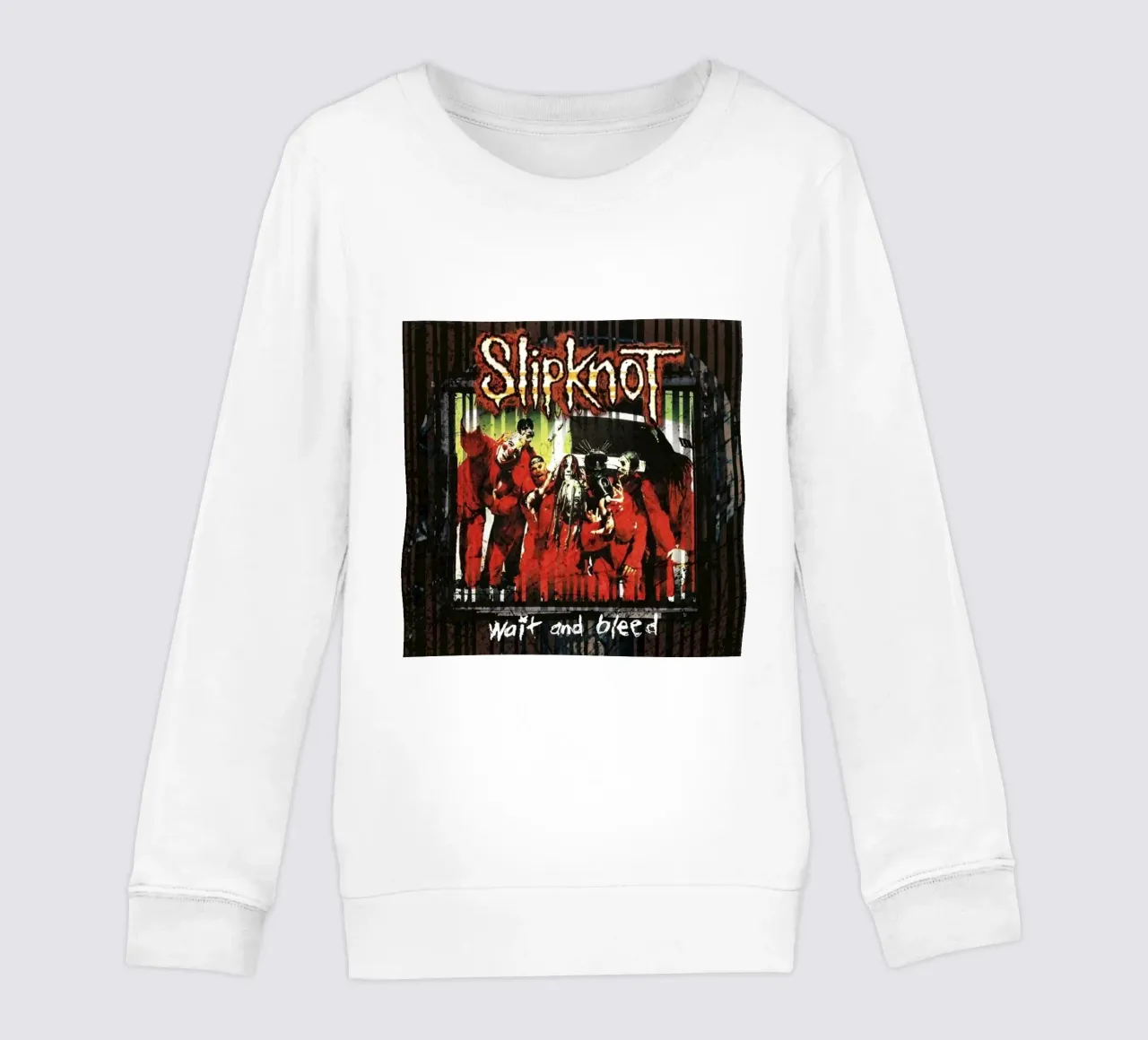 Wait And Bleed Classic Slipknot Poster felpa bambino da TEMONSEOL