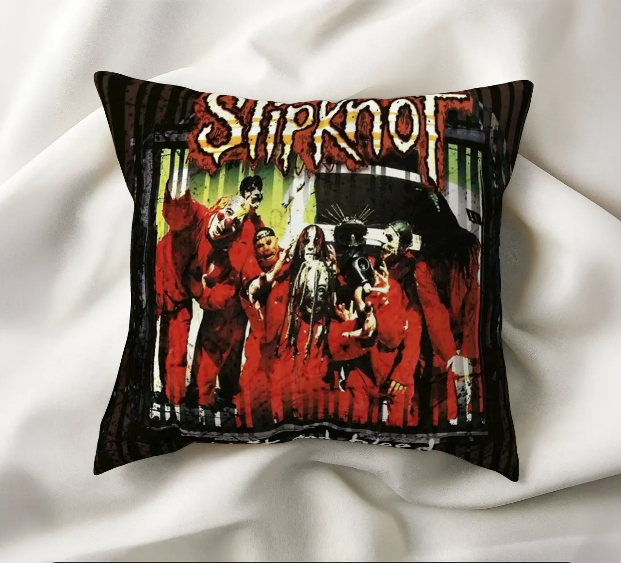 Wait And Bleed Classic Slipknot Poster cuscino da TEMONSEOL