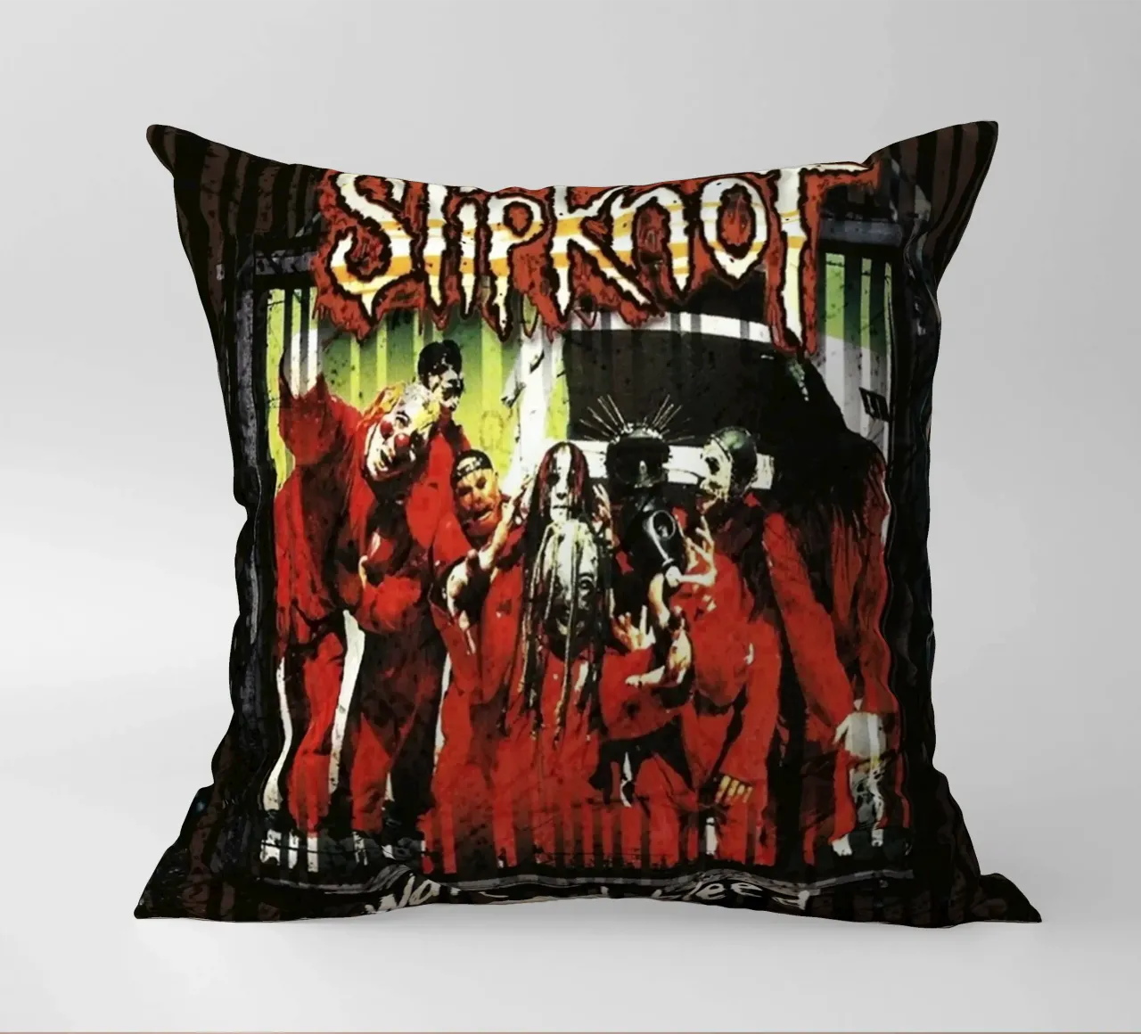 Wait And Bleed Classic Slipknot Poster cuscino da TEMONSEOL