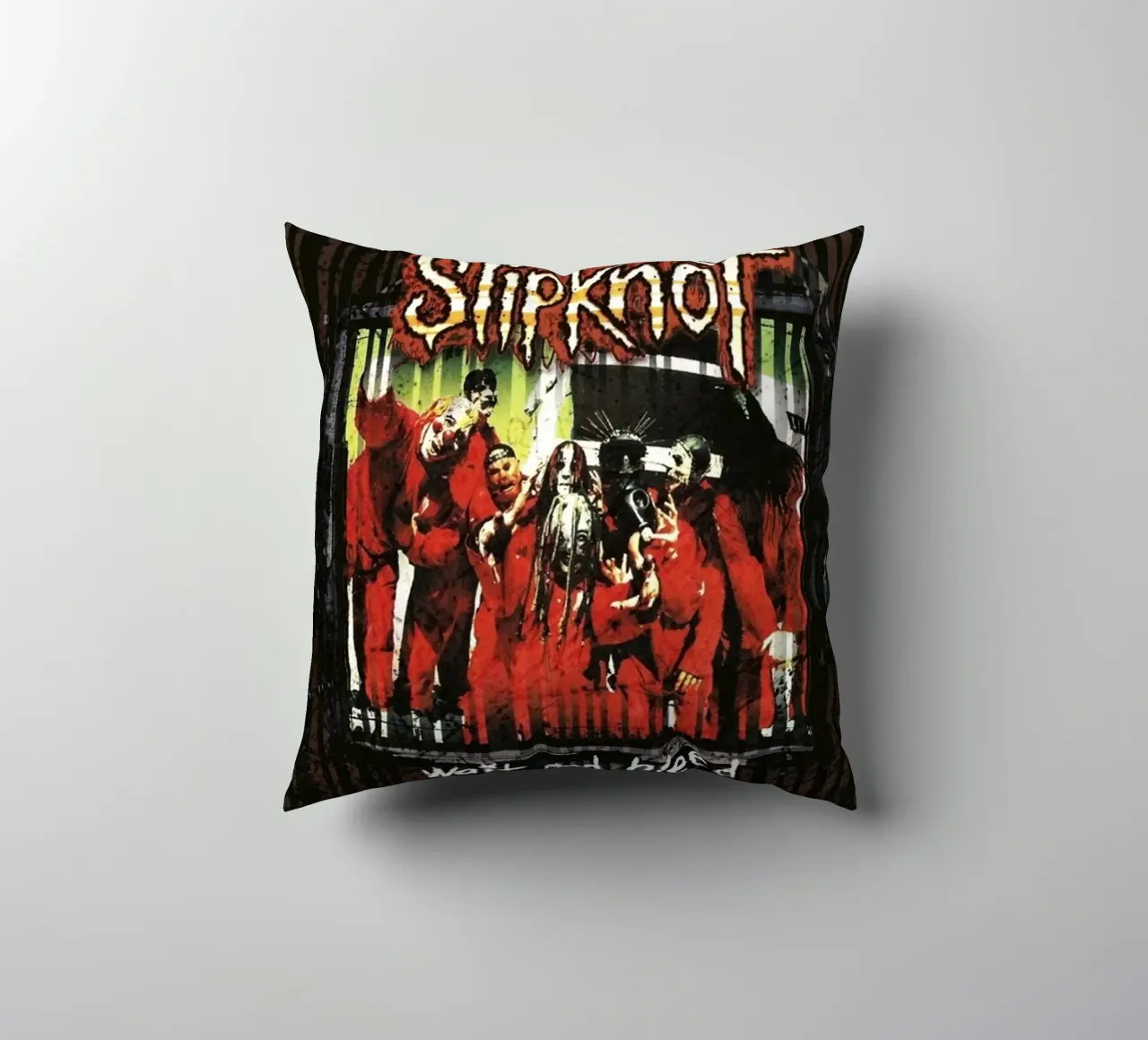 Wait And Bleed Classic Slipknot Poster cuscino da TEMONSEOL