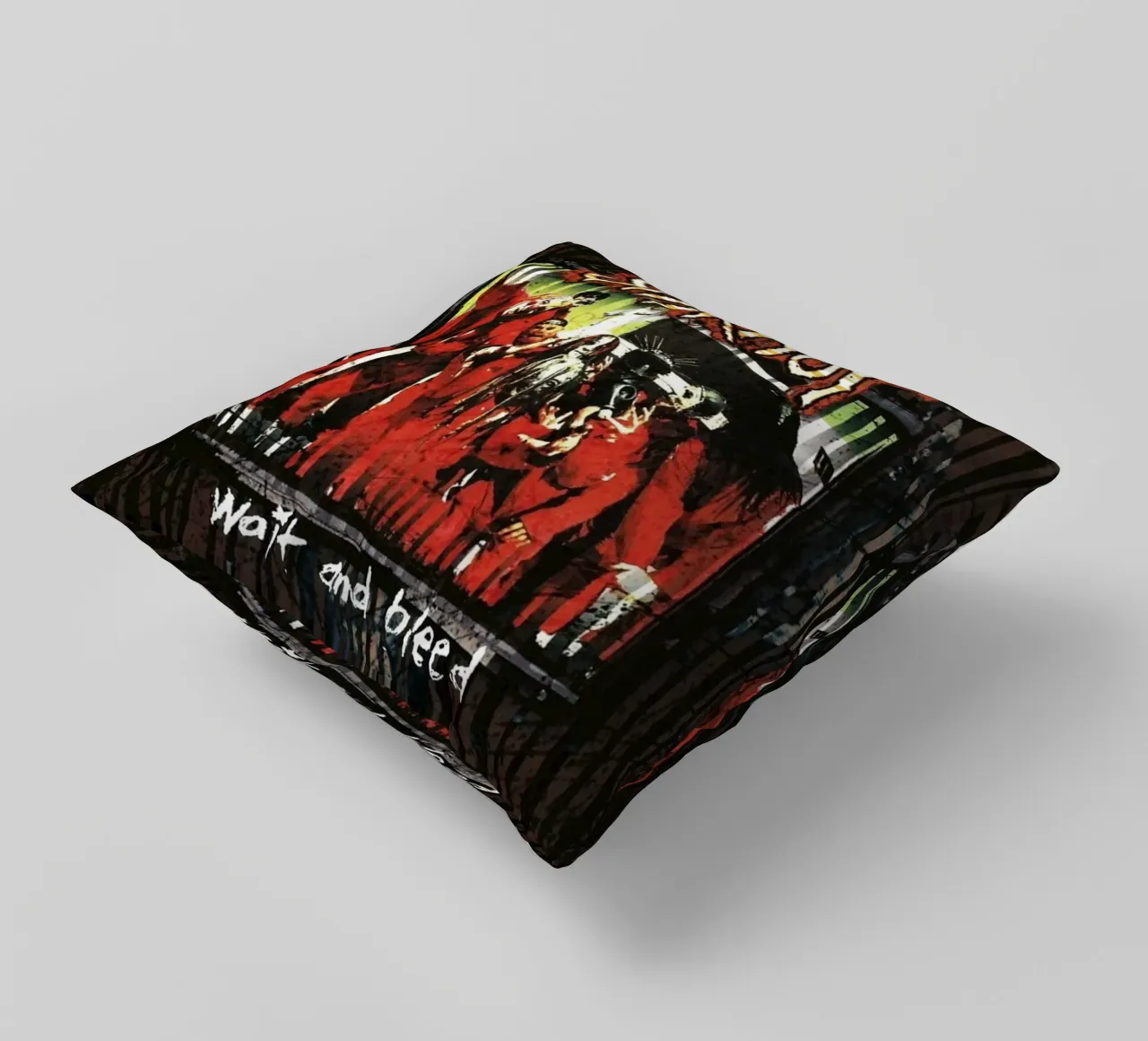 Wait And Bleed Classic Slipknot Poster cuscino da TEMONSEOL