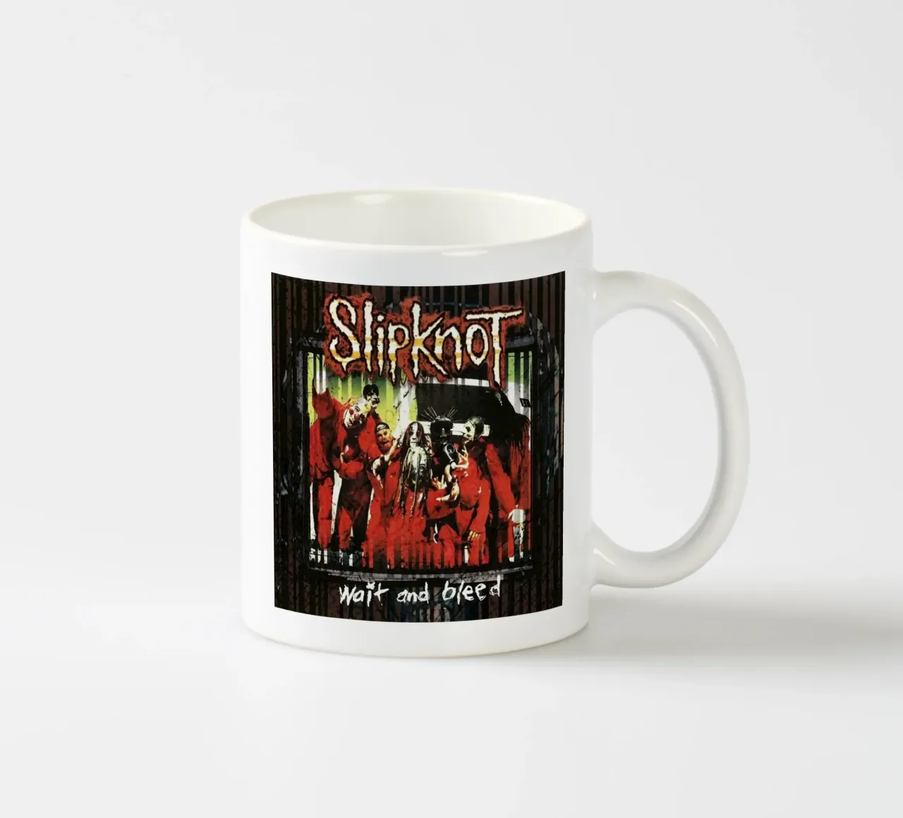 Wait And Bleed Classic Slipknot Poster tazza in ceramica da TEMONSEOL